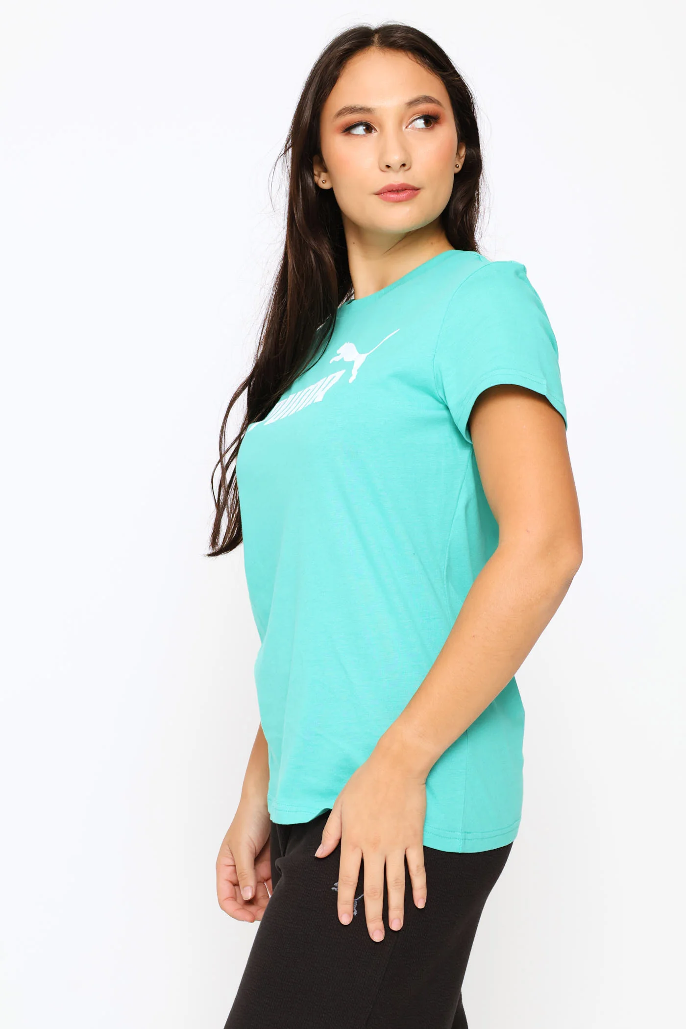 Essential No. 1 Logo Tee - Green - Image 4