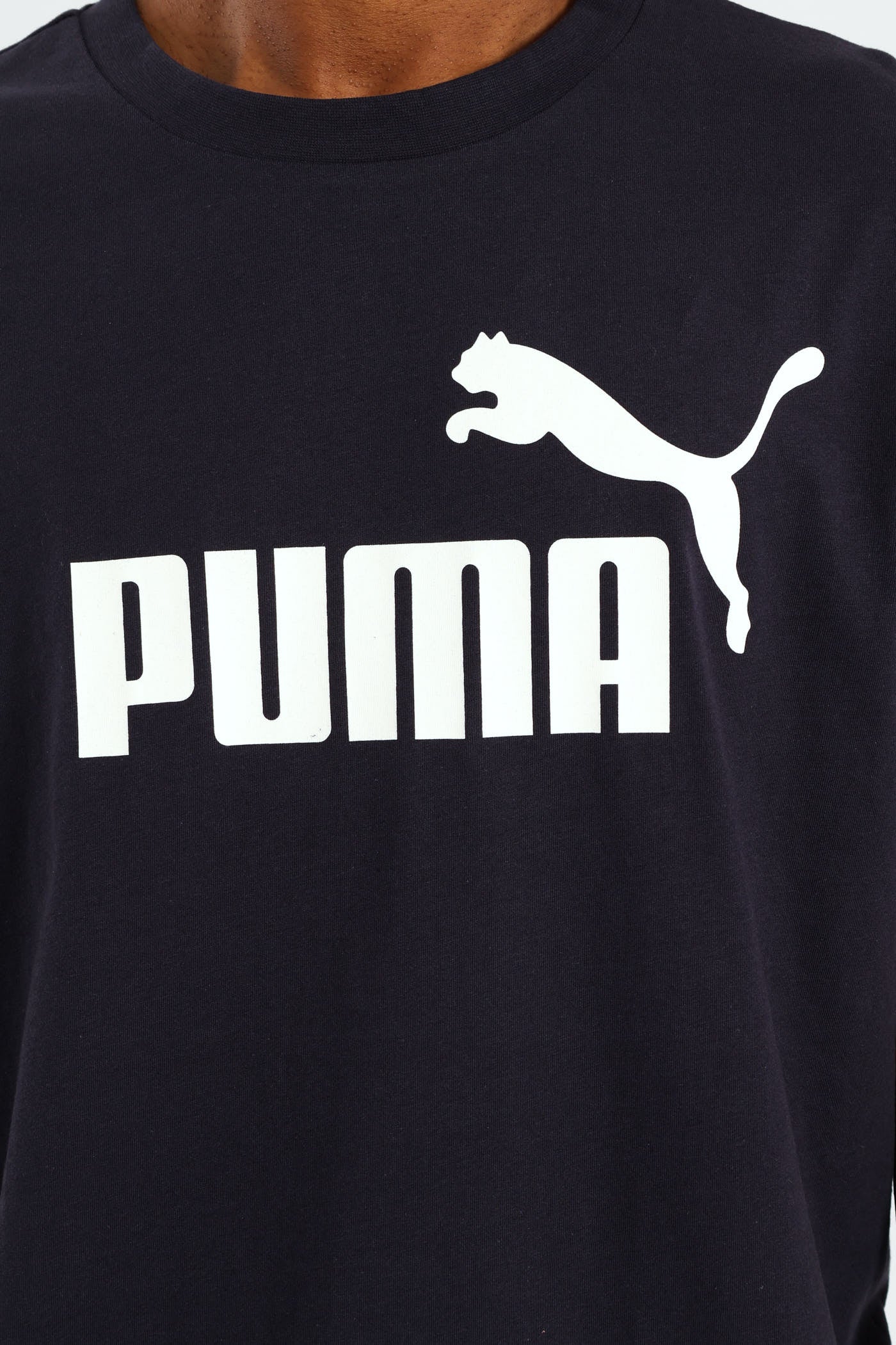 Essential No. 1 Logo Tee - Navy - Image 4