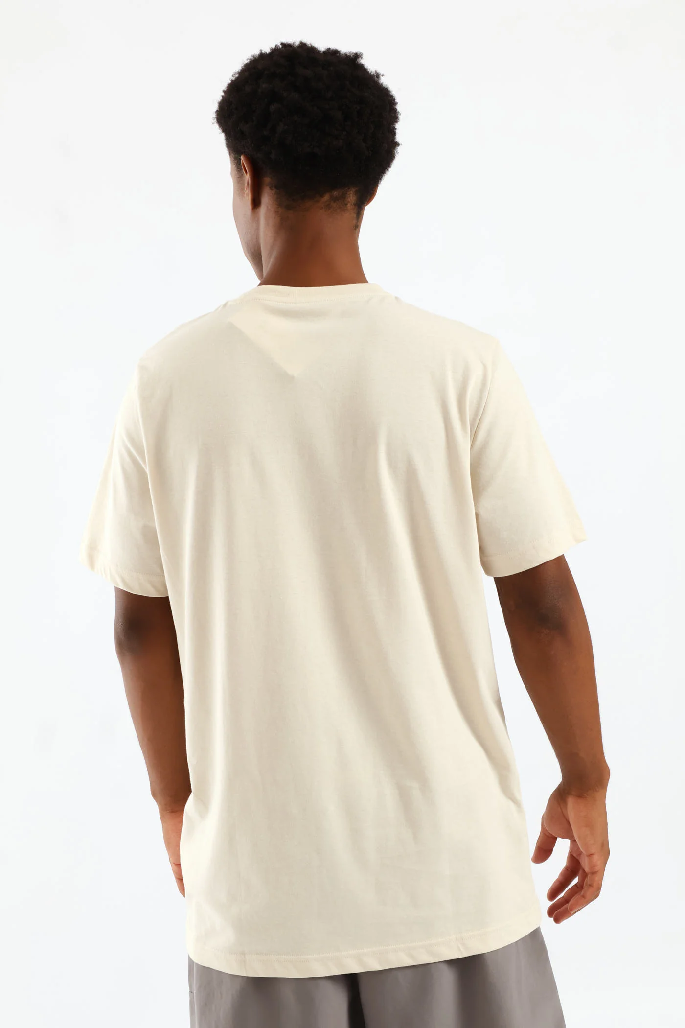 Essential No.1 Logo Tee - Stone - Image 4