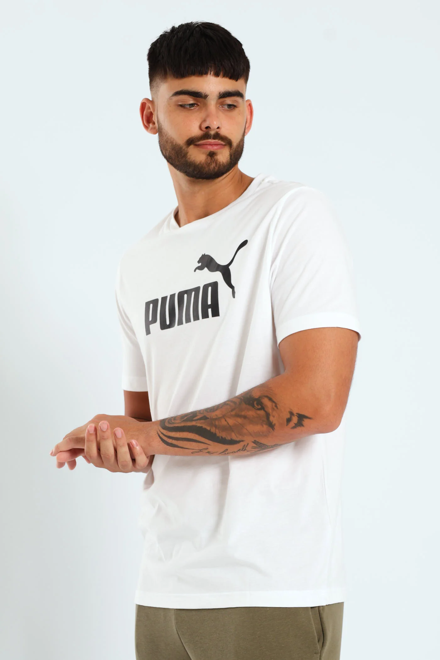 Essential No.1 Logo Tee - White - Image 2