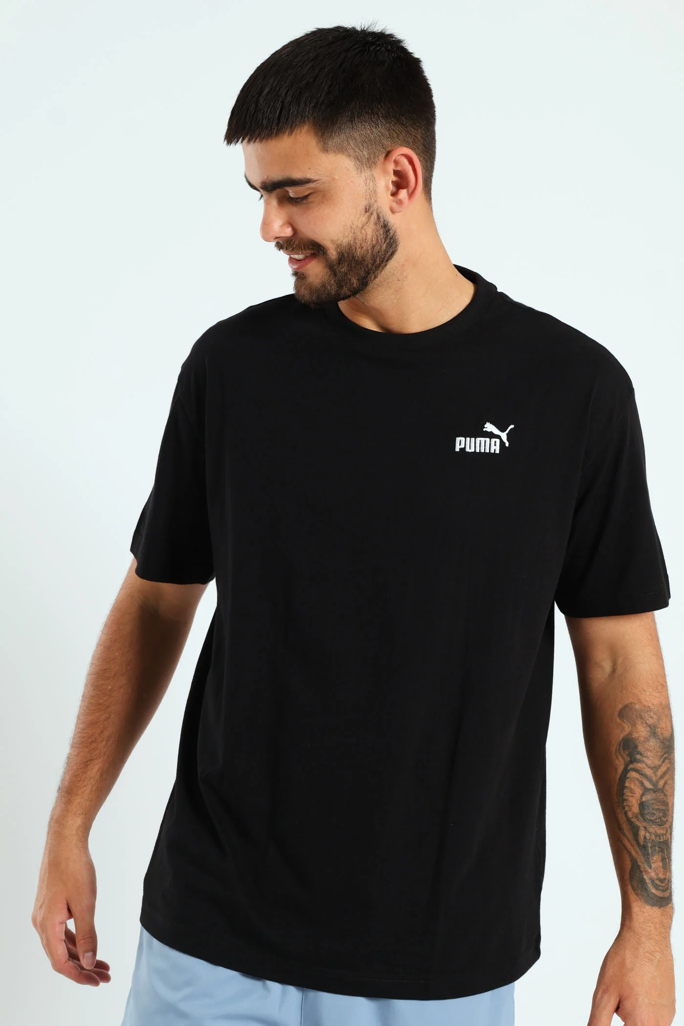 Essential No. 1 Relaxed Tee - Black - Image 2