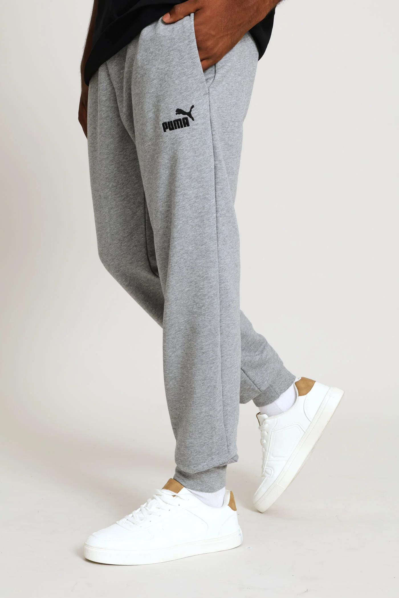 Essential No.1 Slim Sweatpants - Grey - Image 3