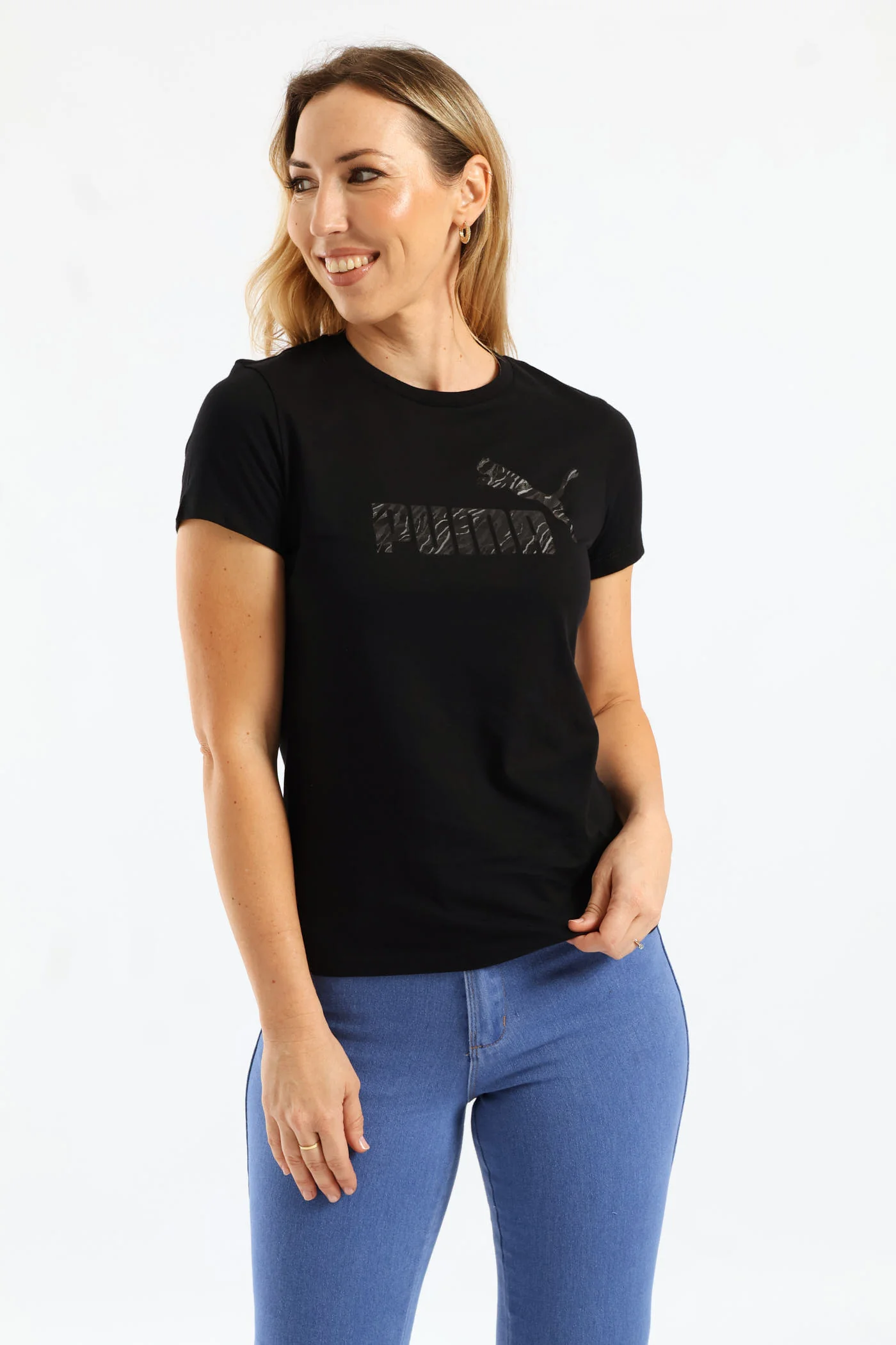 Essential Plus Animal Tee - Black - Image 4