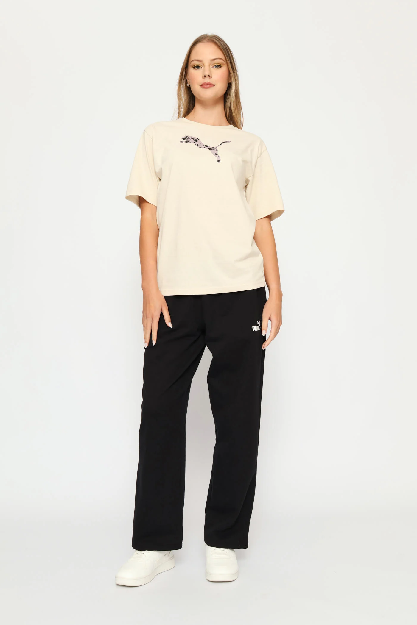 Essential Animal Graphic Relaxed Tee - Stone - Image 5