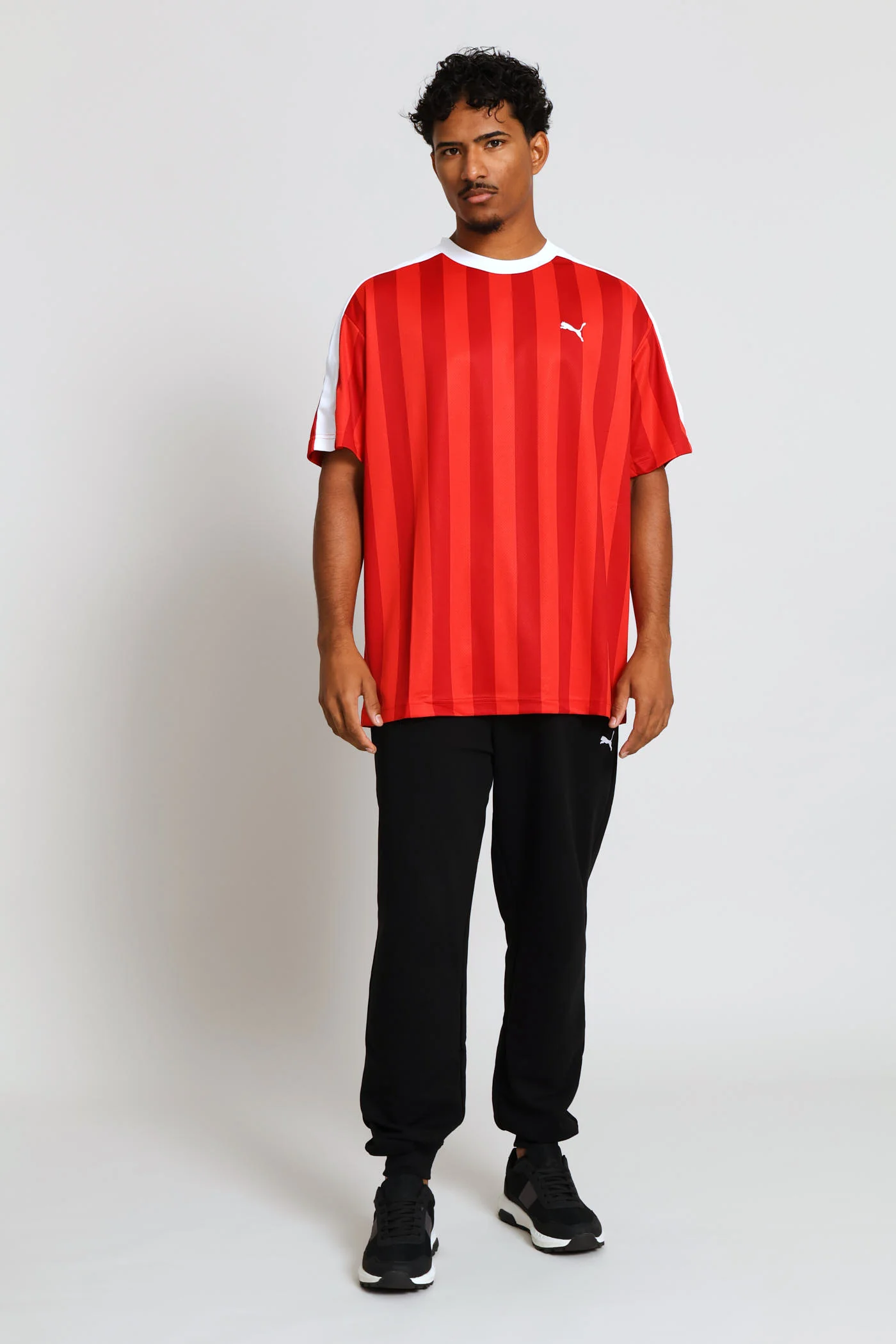 Essential Relaxed Football Jersey - Red - Image 5