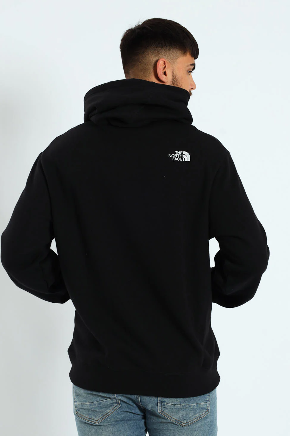 Essential Relaxed Hoodie - Black - Image 2