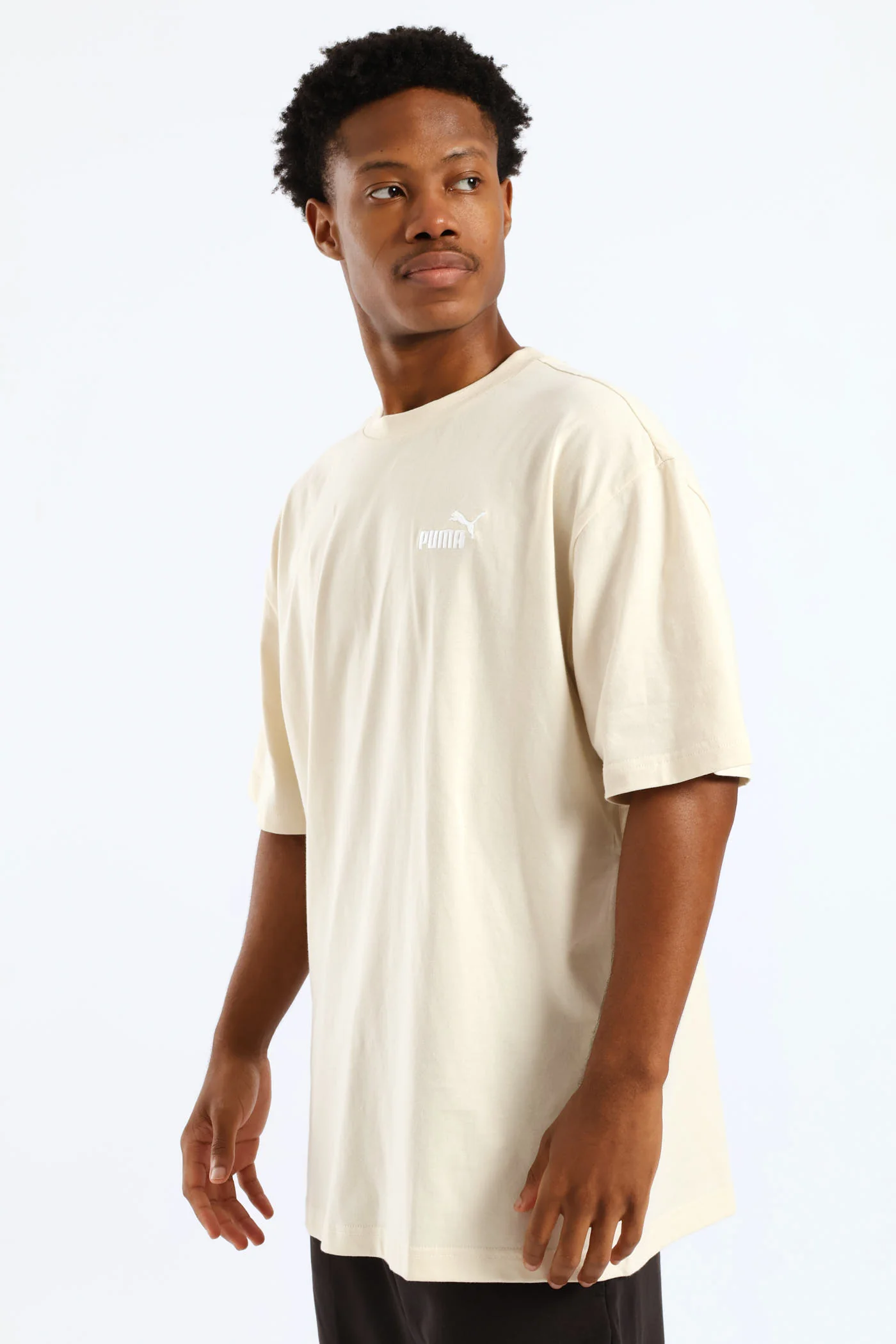 Essential Relaxed Small No. 1 Tee - Cream - Image 3