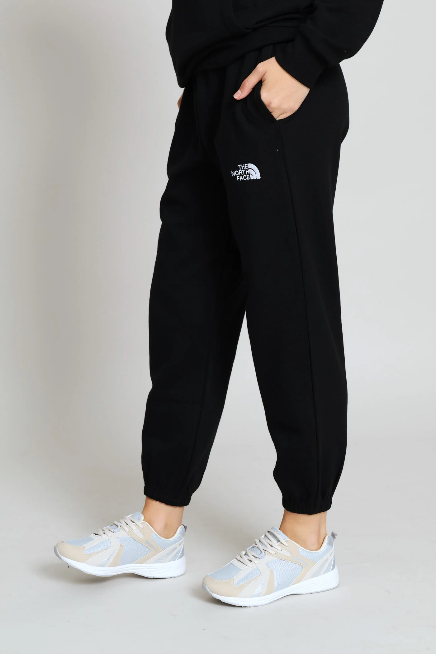 Essential Relaxed Straight Jogger - Black - Image 7