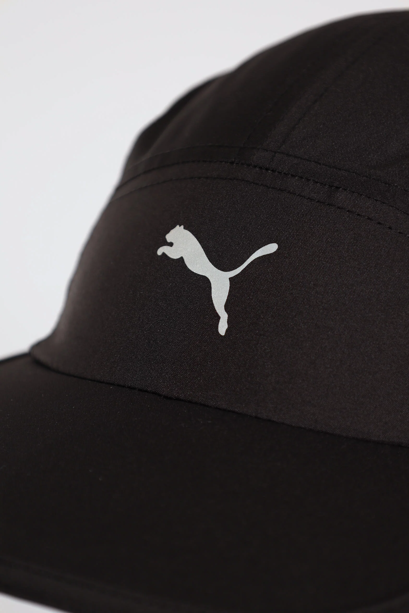 Essential Running 5 Panel Cap - Black - Image 2