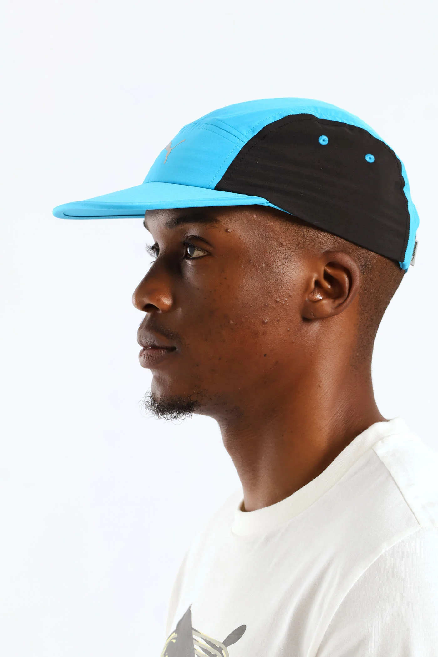 Essential Running 5 Panel Cap - Petrol - Image 2