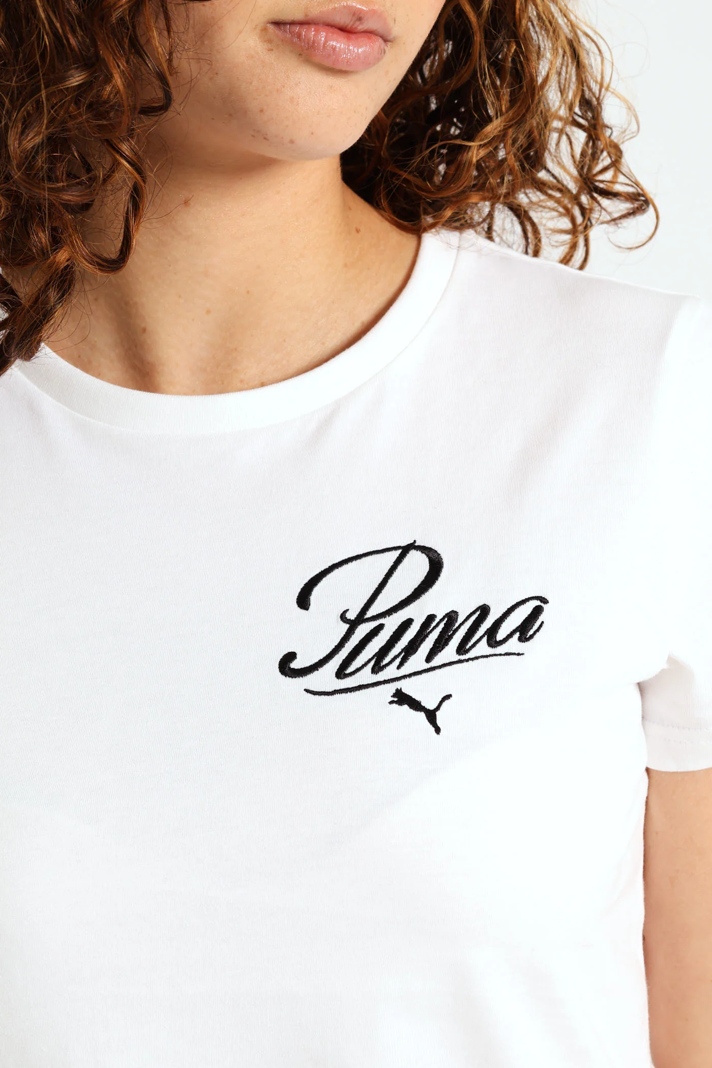 Essential Script Tee - White - Image 2