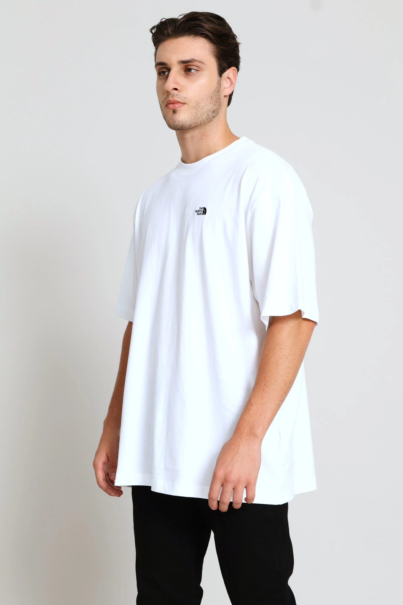 Essential Simple Dome Oversized Tee - White - Image 3
