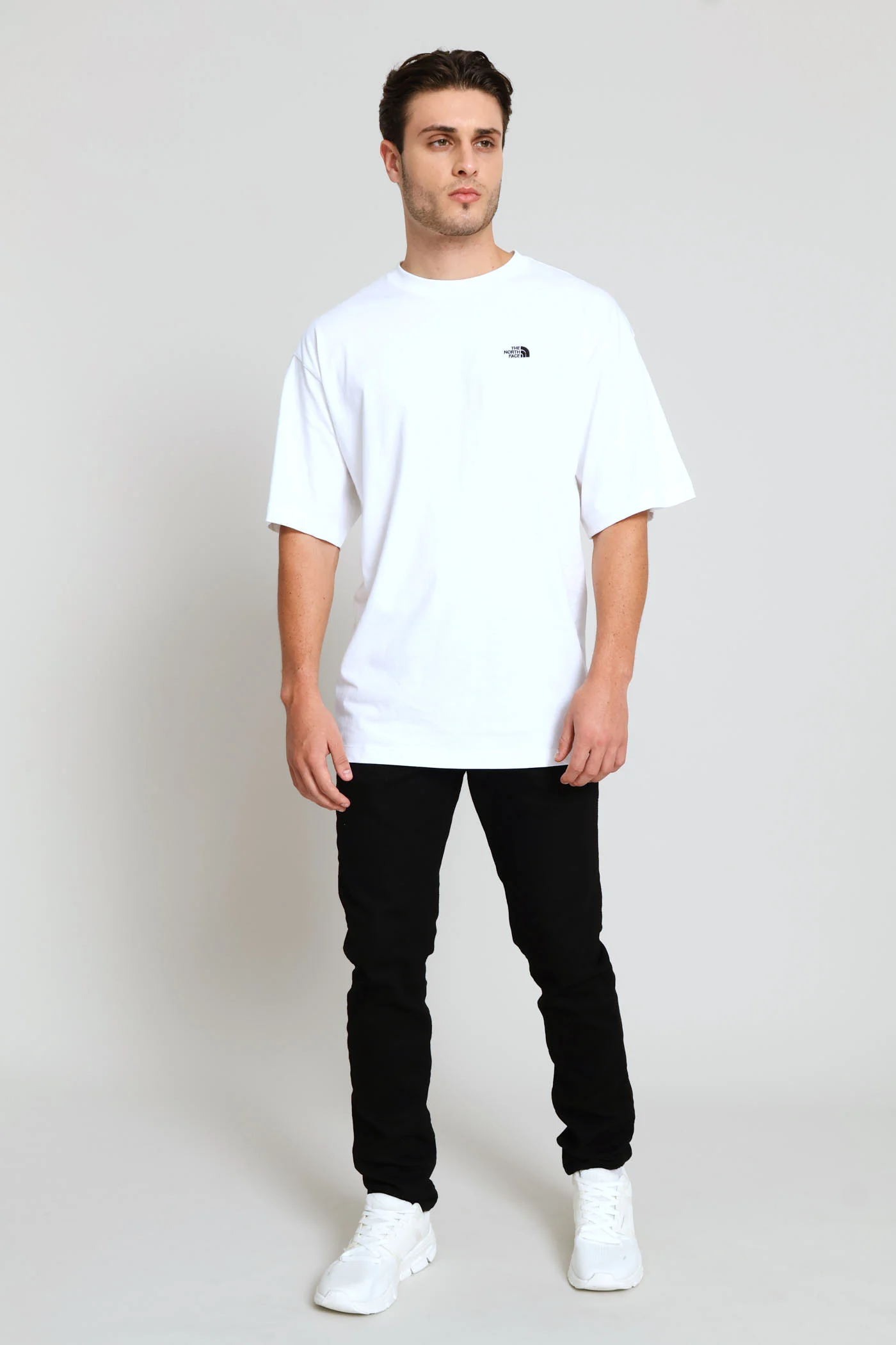 Essential Simple Dome Oversized Tee - White - Image 5