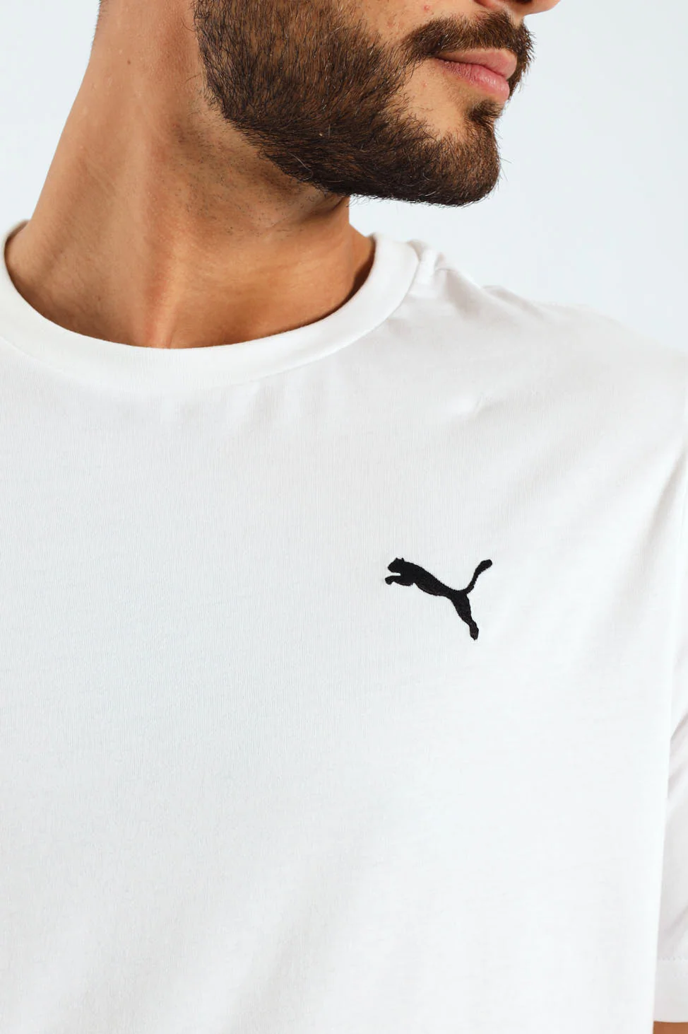 Essential Small Logo Tee - White - Image 2