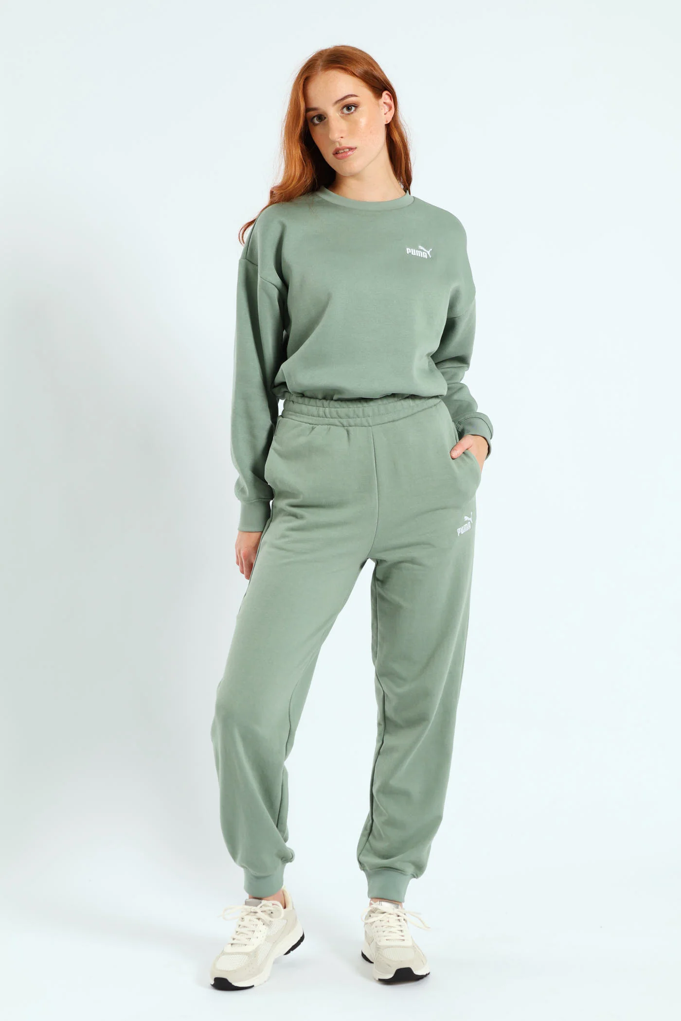 Essential Small No. 1 Logo Comfort Sweatpants - Green - Image 3