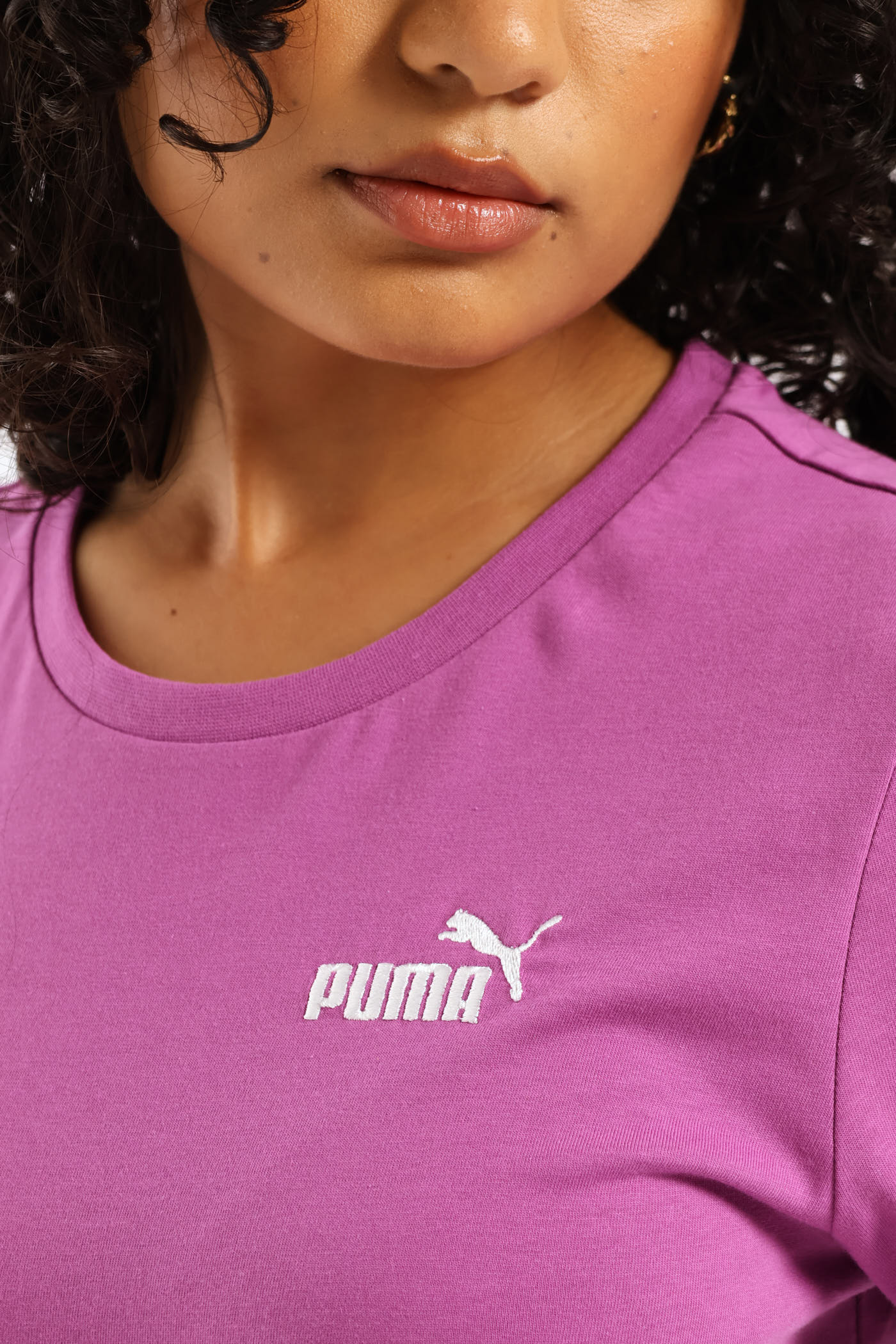 Essential Small No. 1 Logo Tee - Berry - Image 2
