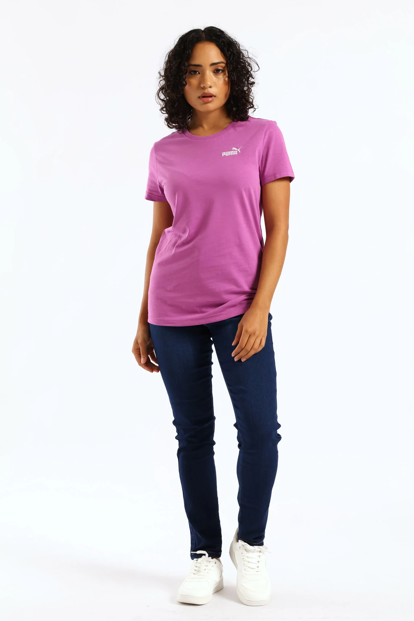 Essential Small No. 1 Logo Tee - Berry - Image 4