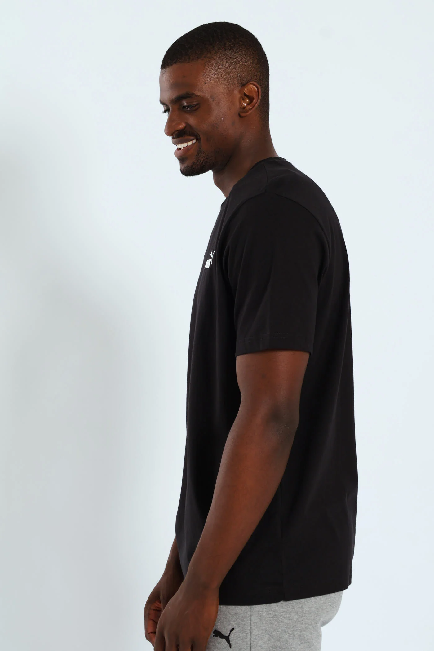 Essential Small No.1 Logo Tee - Black - Image 2