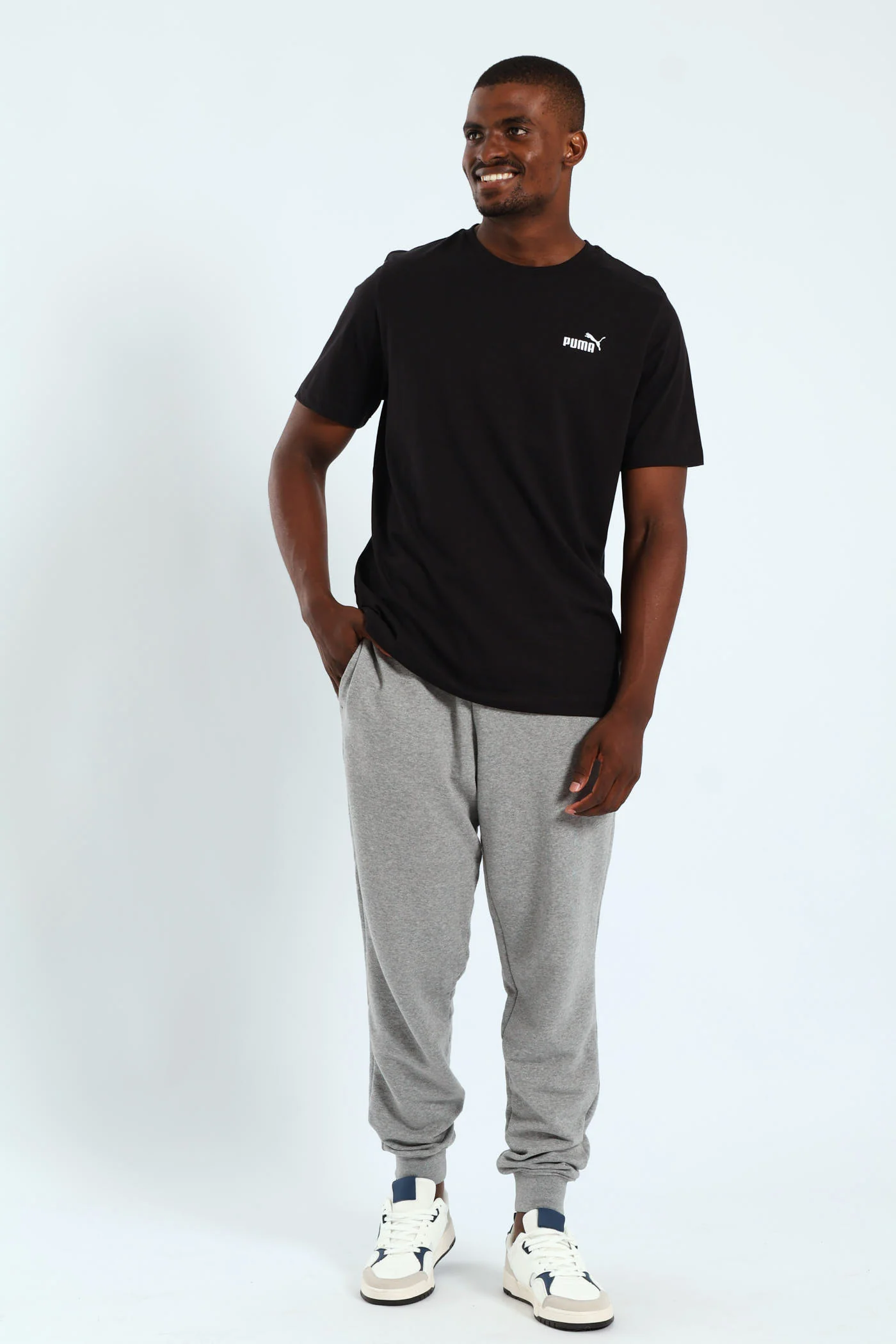 Essential Small No.1 Logo Tee - Black - Image 4