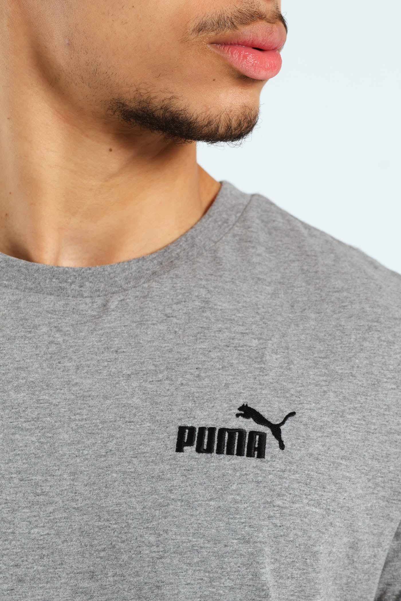 Essential Small No.1 Logo Tee - Grey - Image 2