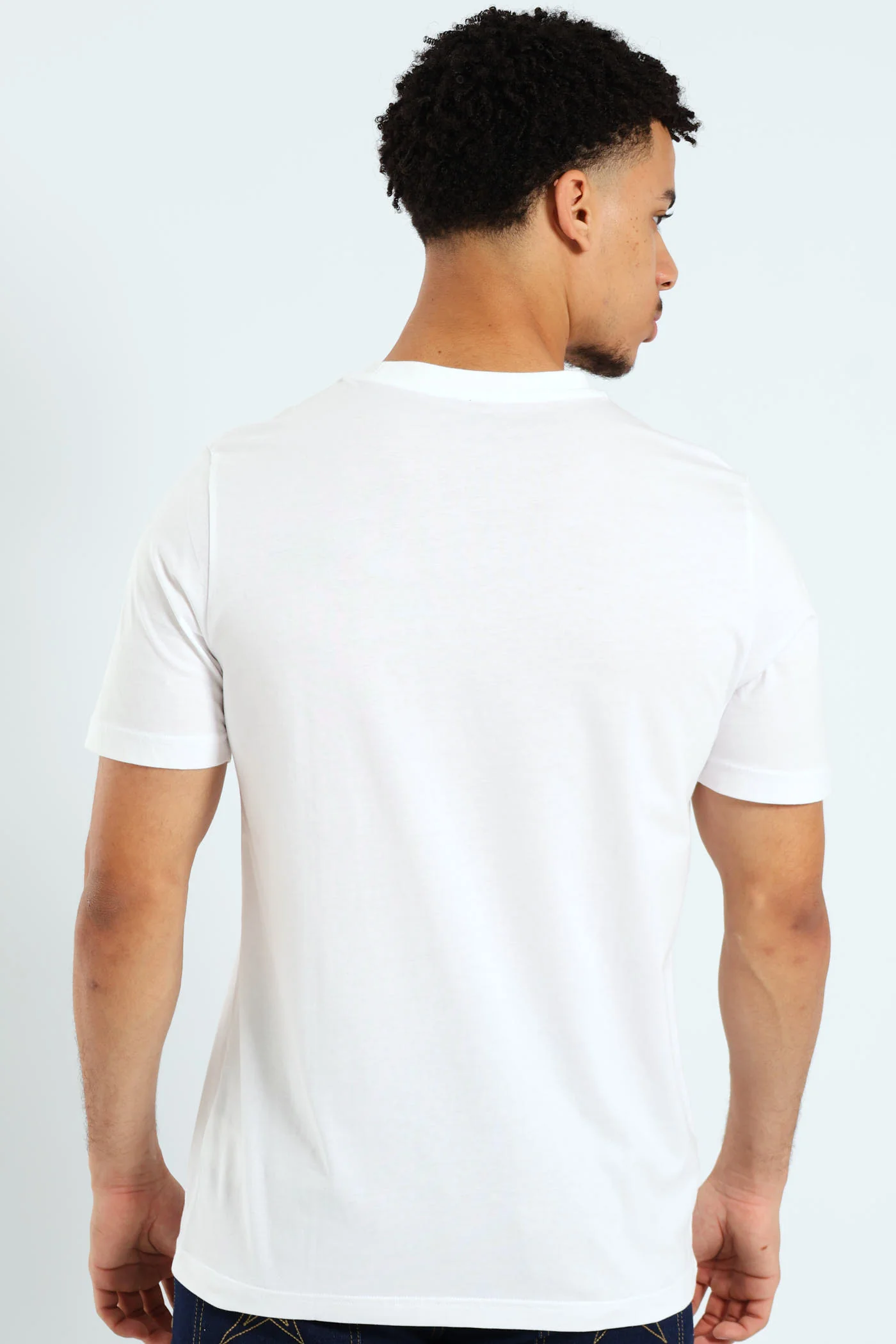 Essential Small No.1 Logo Tee - White - Image 3