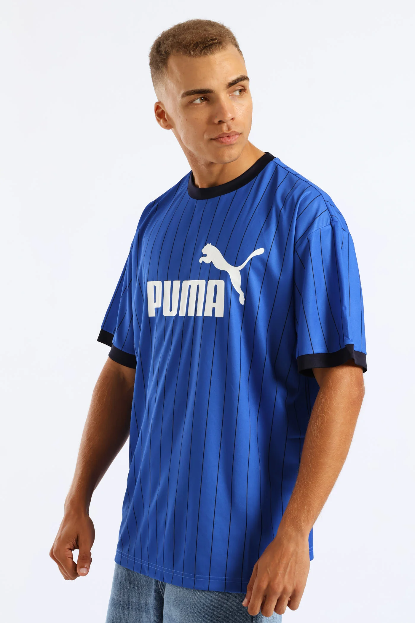 Essential Striped Jersey - Blue - Image 3