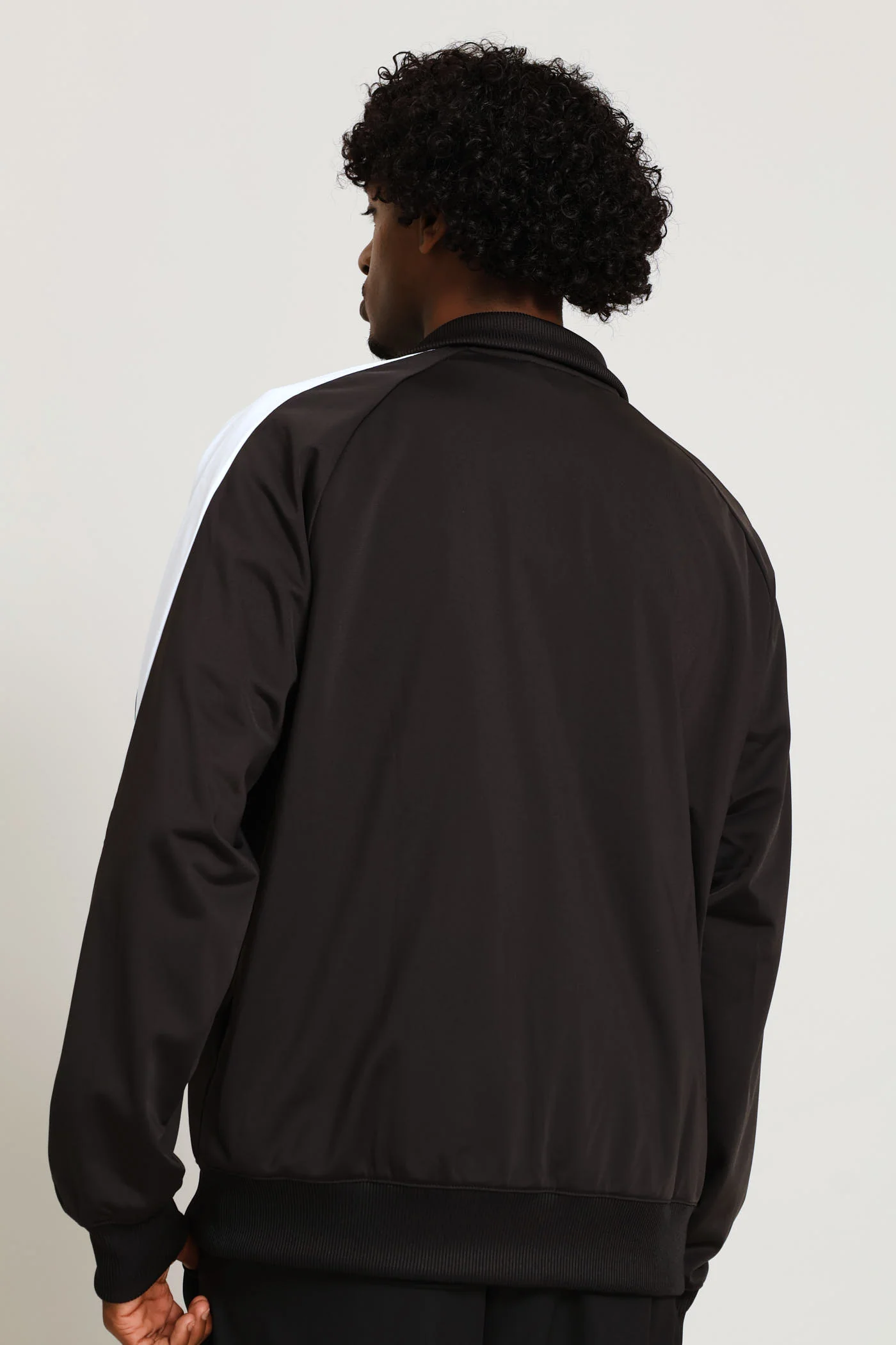 Essential T7 Poly Track Jacket - Black - Image 5