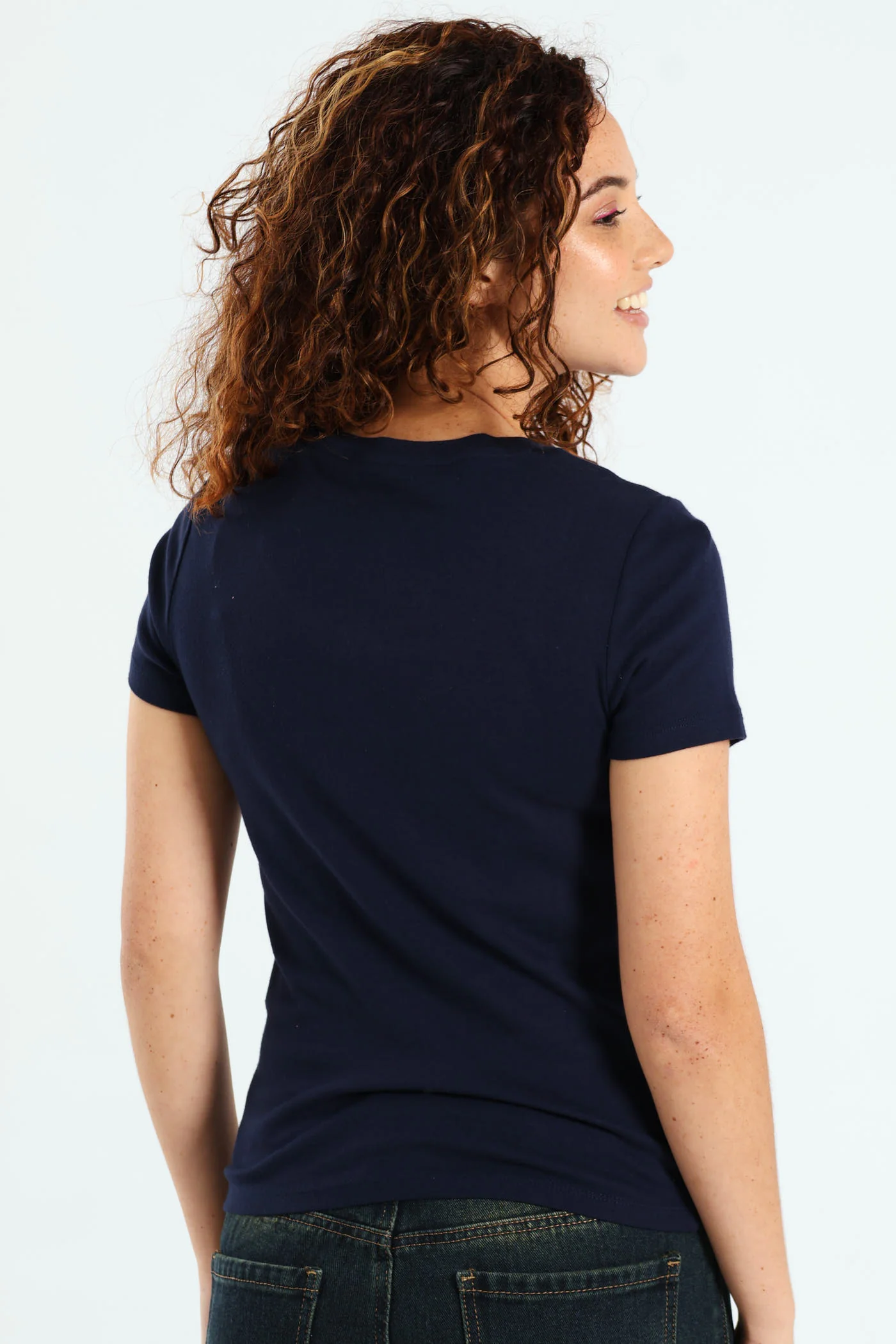 Essential Tee - Navy - Image 3