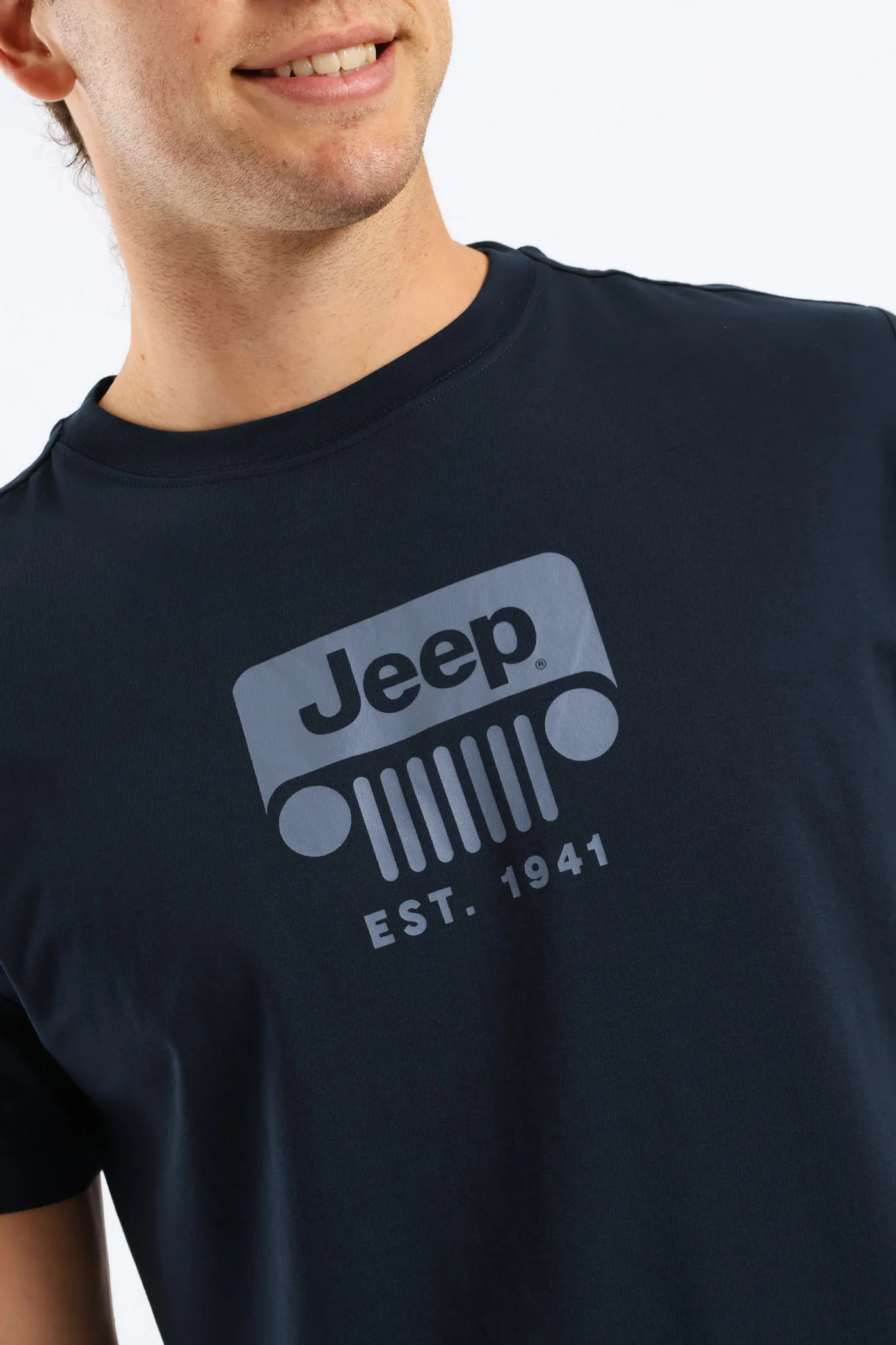 Essential V2 Organic Tee - Navy - Image 2