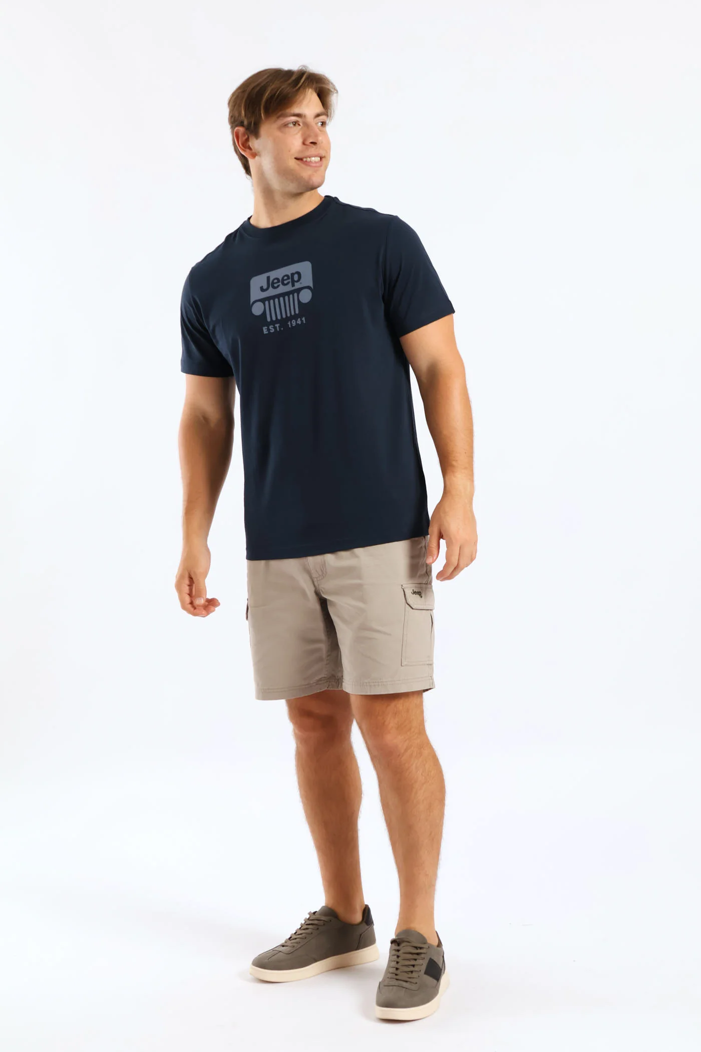 Essential V2 Organic Tee - Navy - Image 5