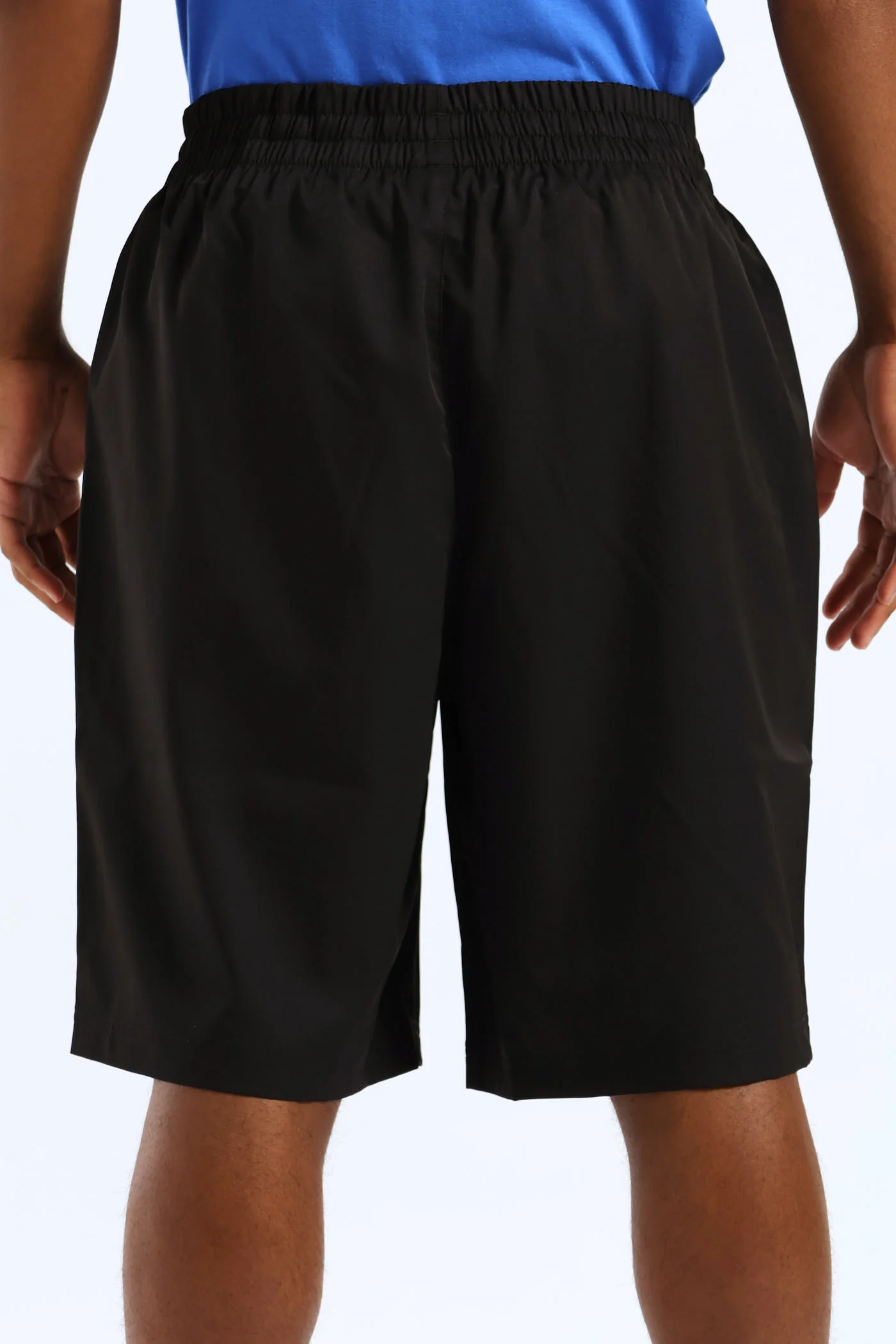 Essential Woven 9" Shorts - Black - Image 2