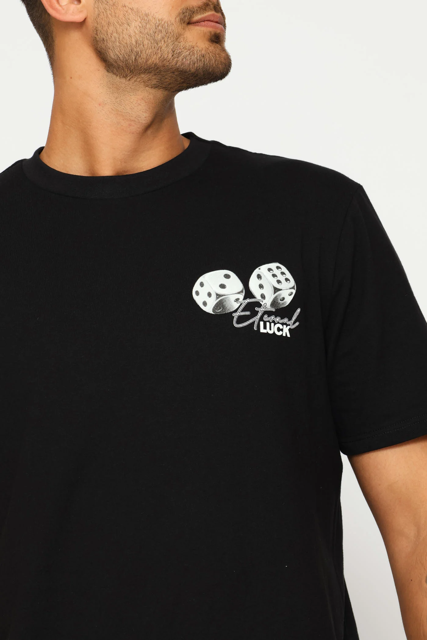 Eternal Luck Tee - Black - Image 2