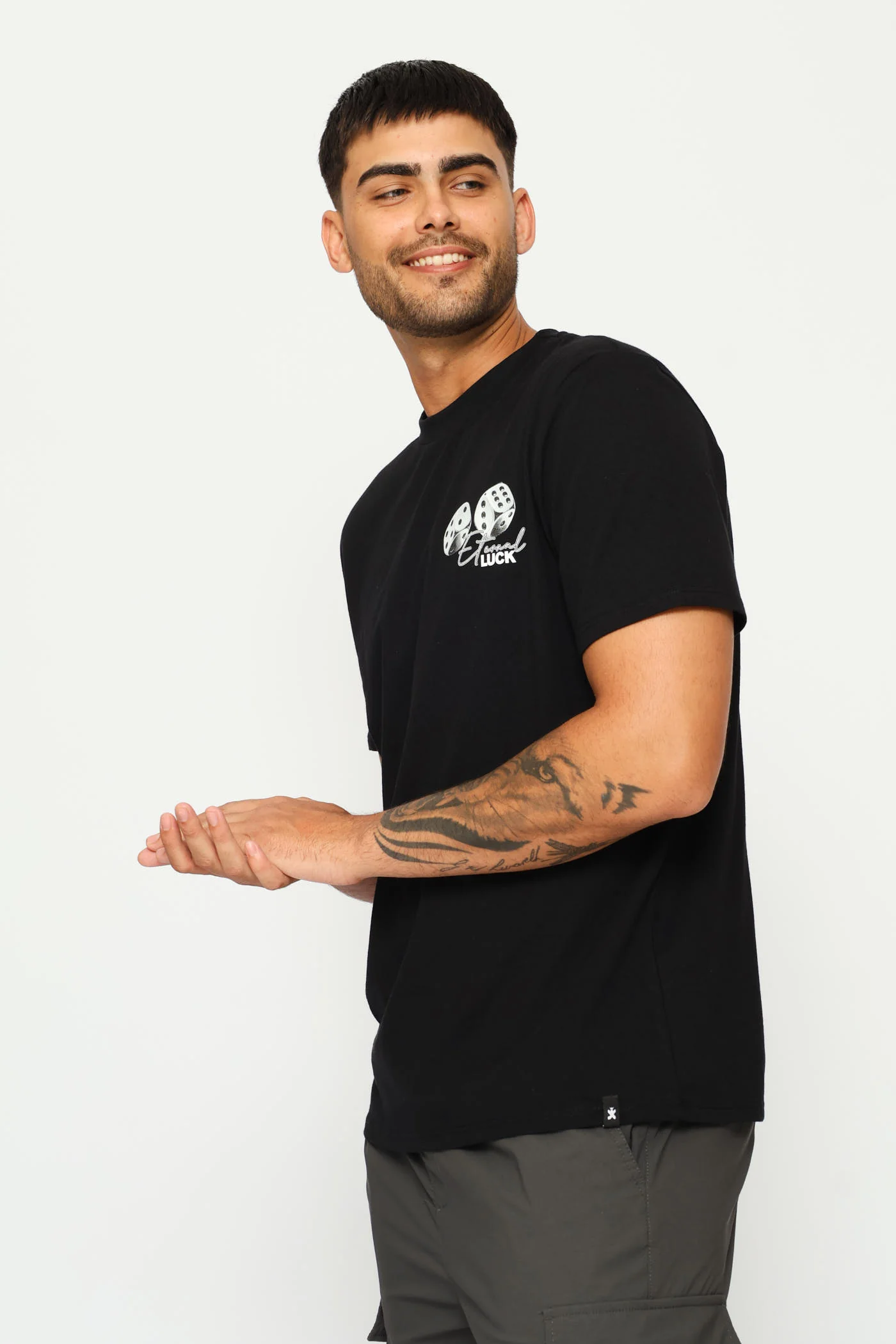 Eternal Luck Tee - Black - Image 3