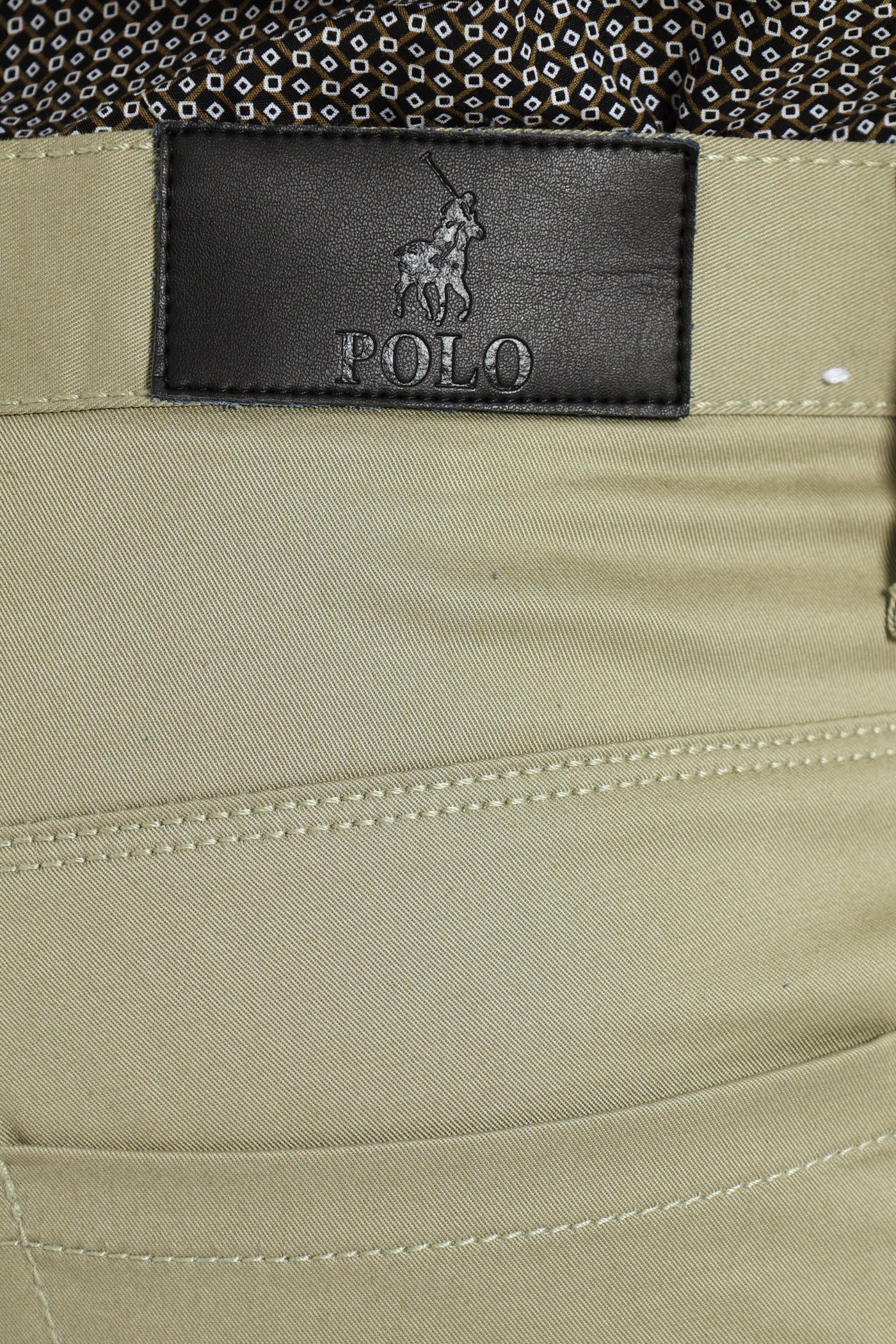 Ethan Slim Leg Trousers - Light Green - Image 4