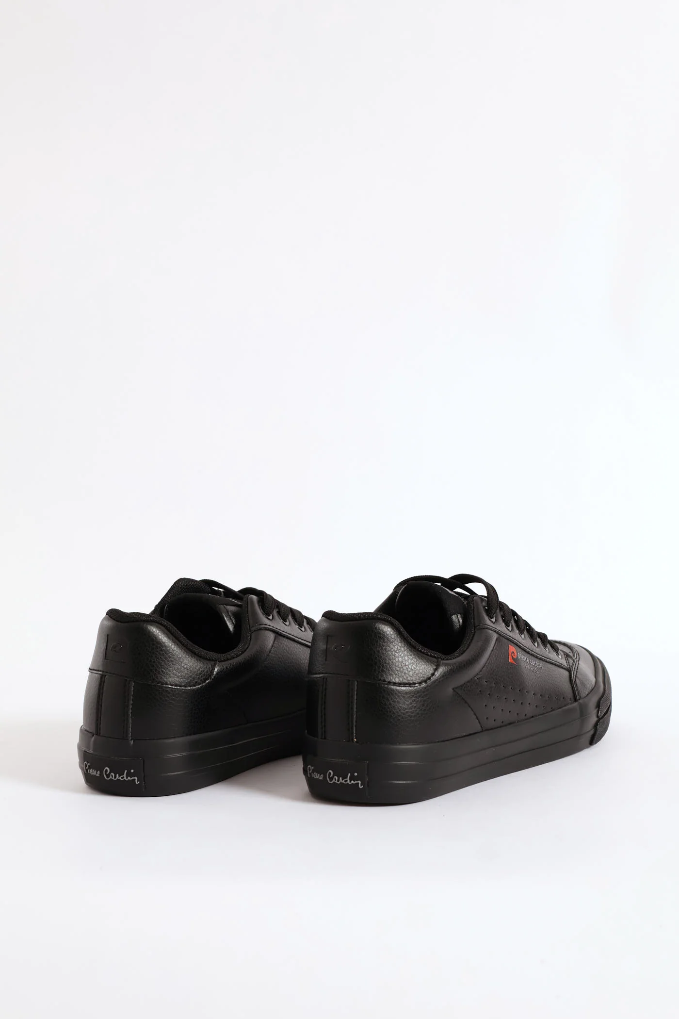 Euro Lace Up Sneaker - Black - Image 2