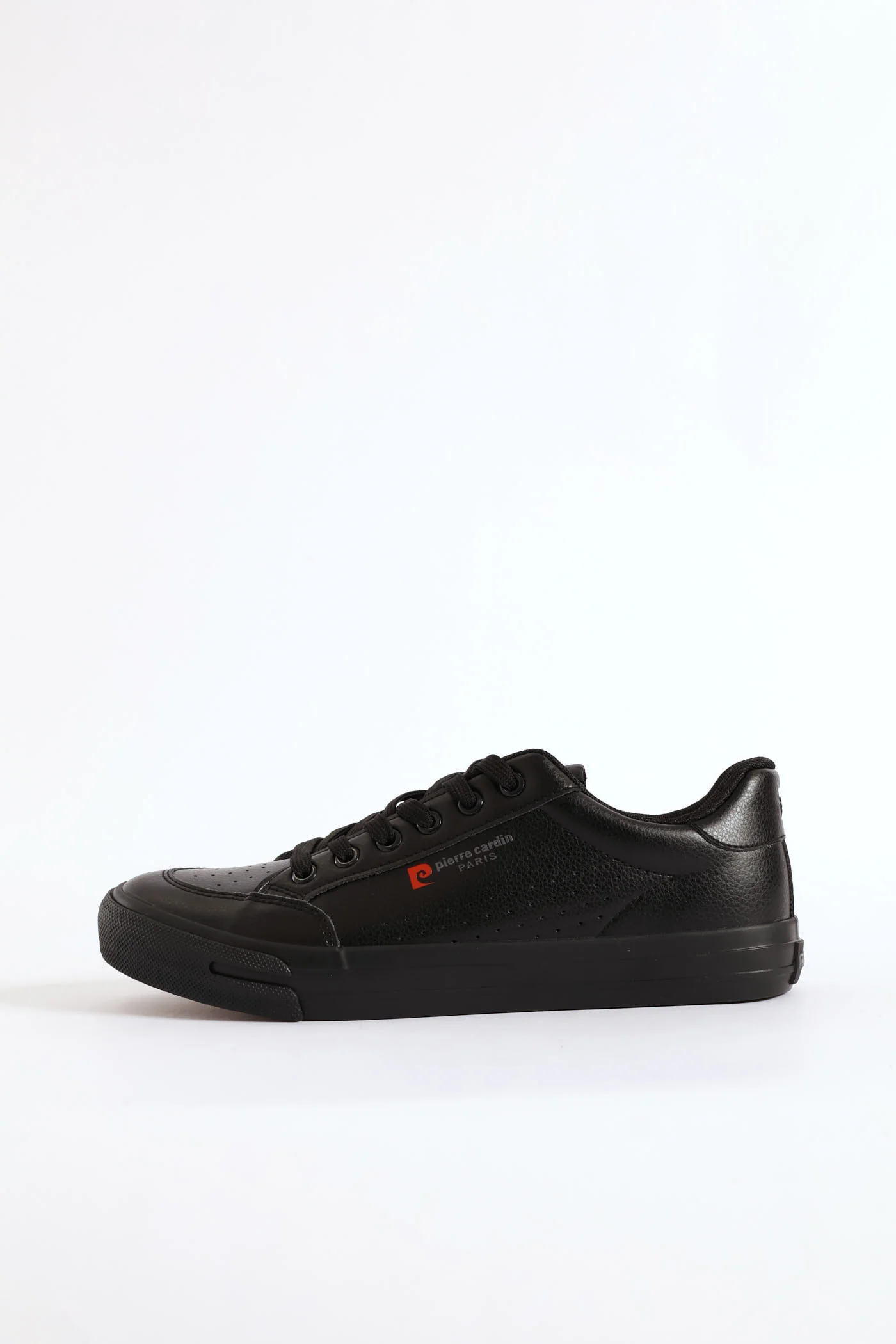 Euro Lace Up Sneaker - Black - Image 4