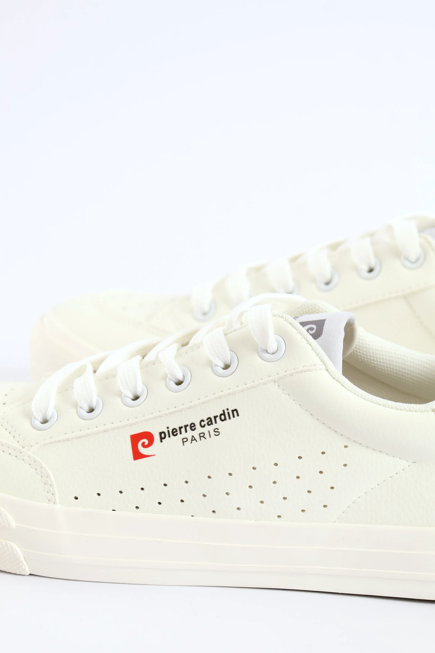 Euro Lace Up Sneaker - White - Image 2