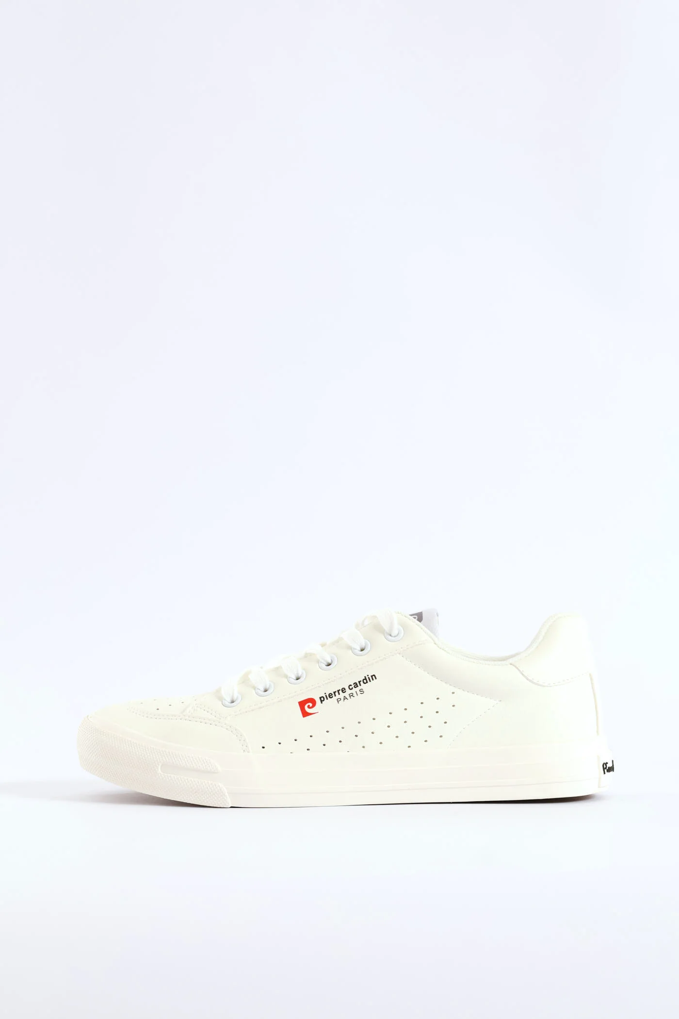Euro Lace Up Sneaker - White - Image 4