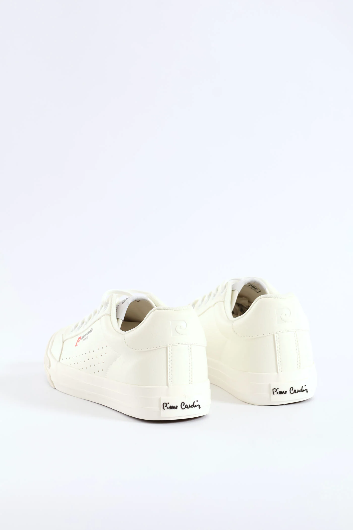 Euro Lace Up Sneaker - White - Image 6