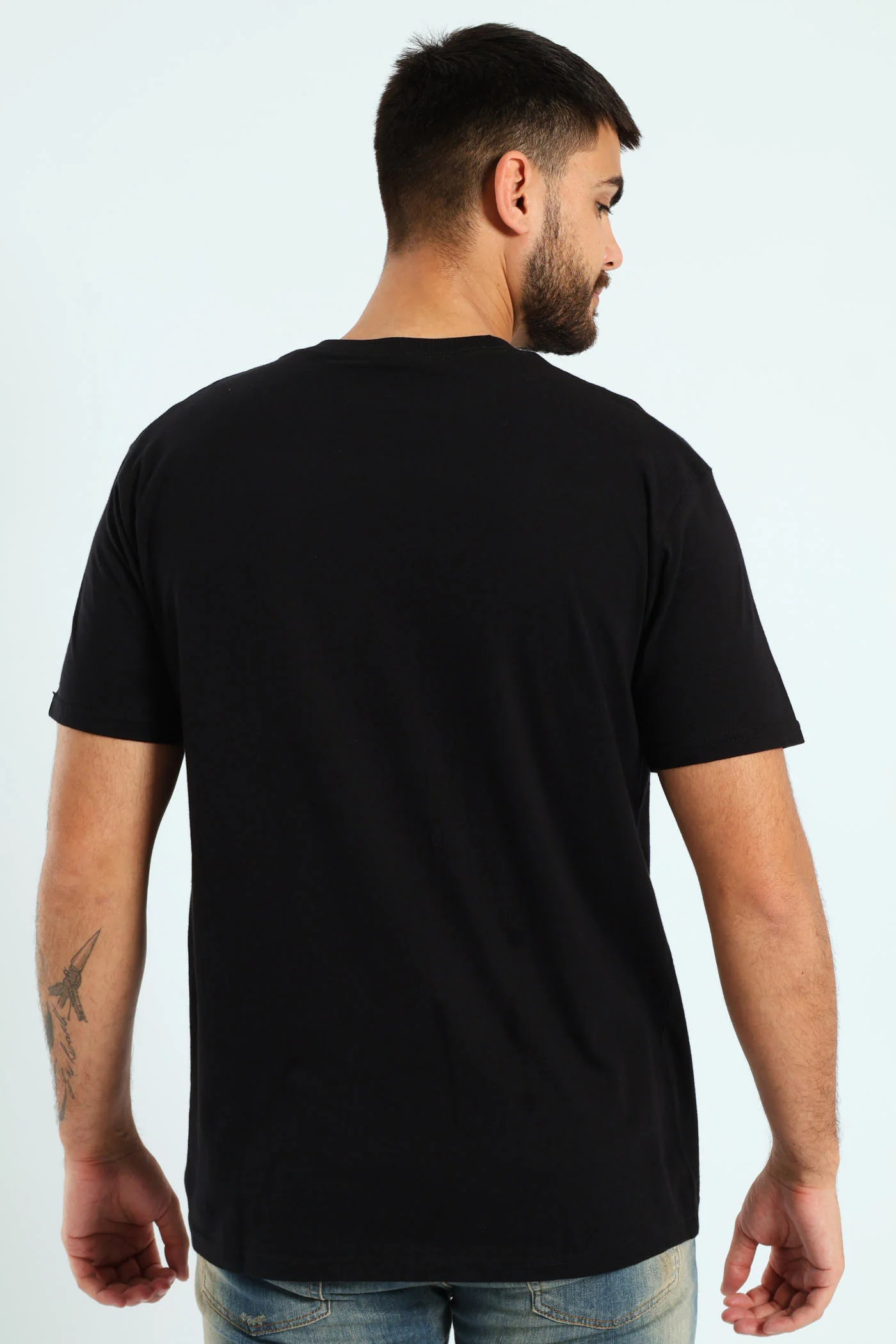 Ev Mini Logo Tee - Black - Image 3