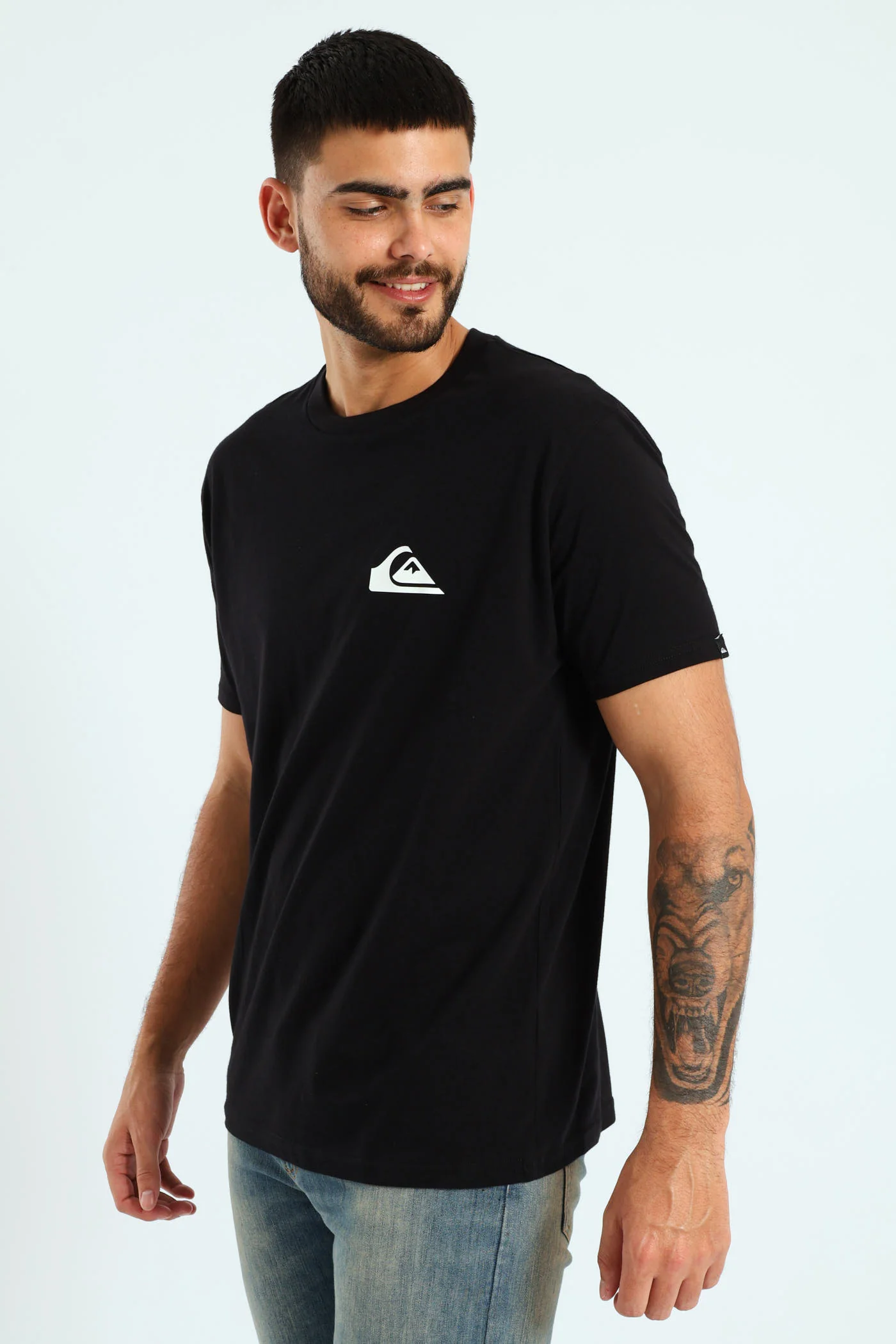 Ev Mini Logo Tee - Black - Image 4
