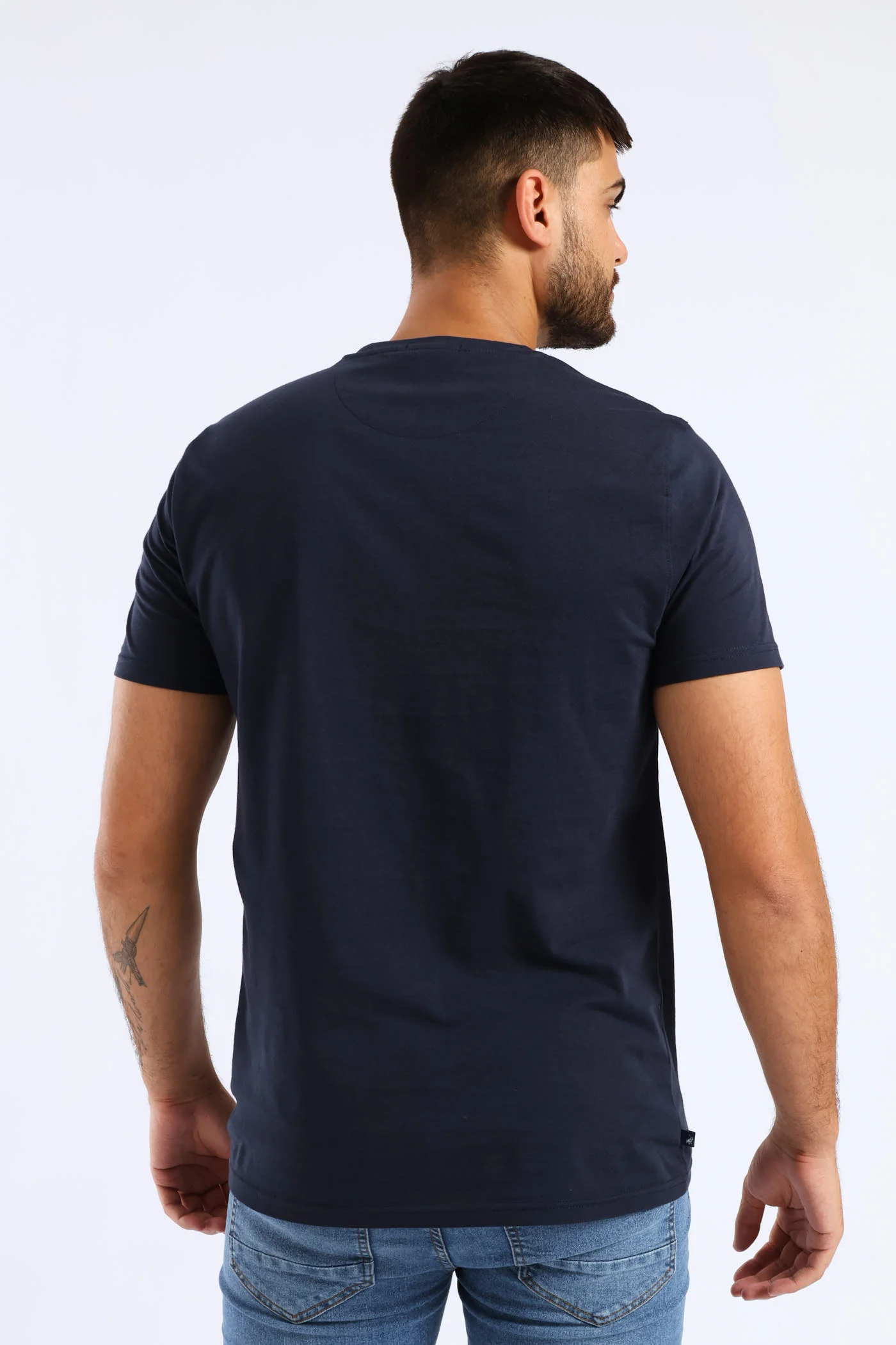 Everett Tee - Navy - Image 2