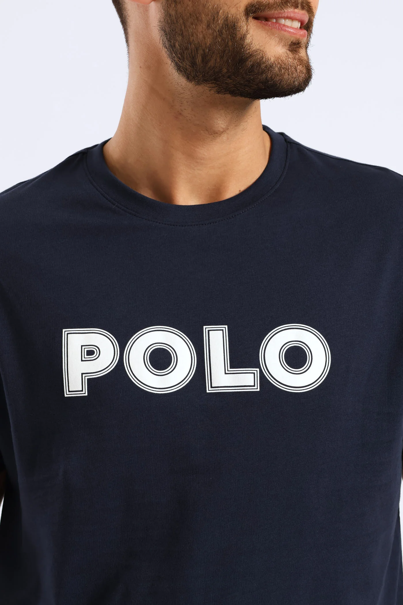 Everett Tee - Navy - Image 4