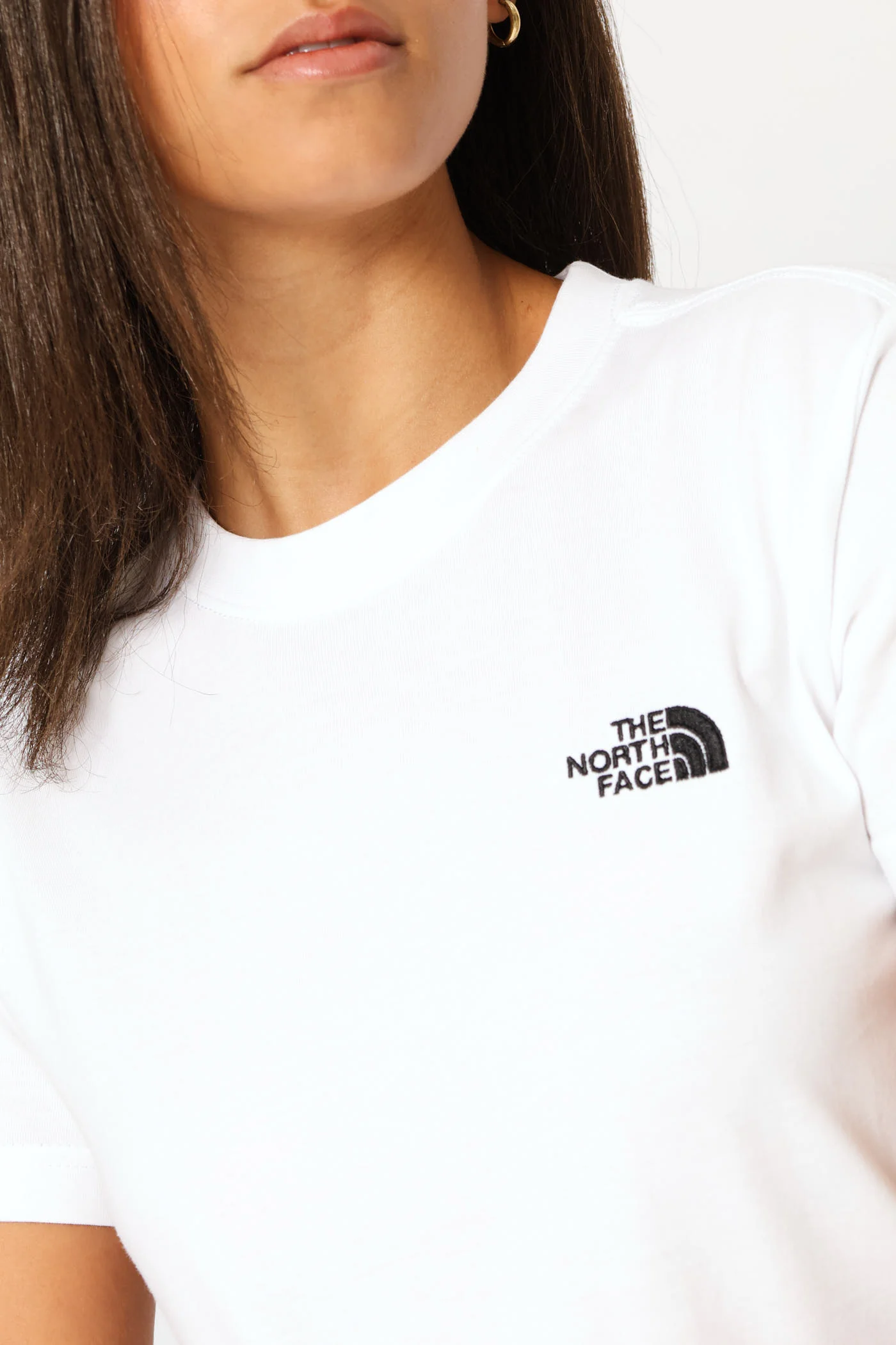 Evolution Simple Dome Slim Short Sleeve Tee - White - Image 2