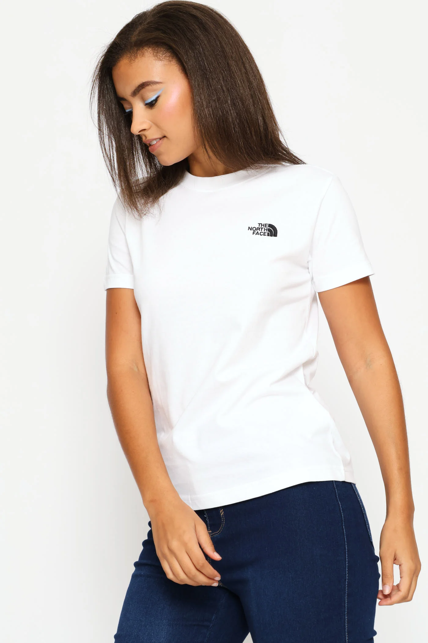 Evolution Simple Dome Slim Short Sleeve Tee - White - Image 3