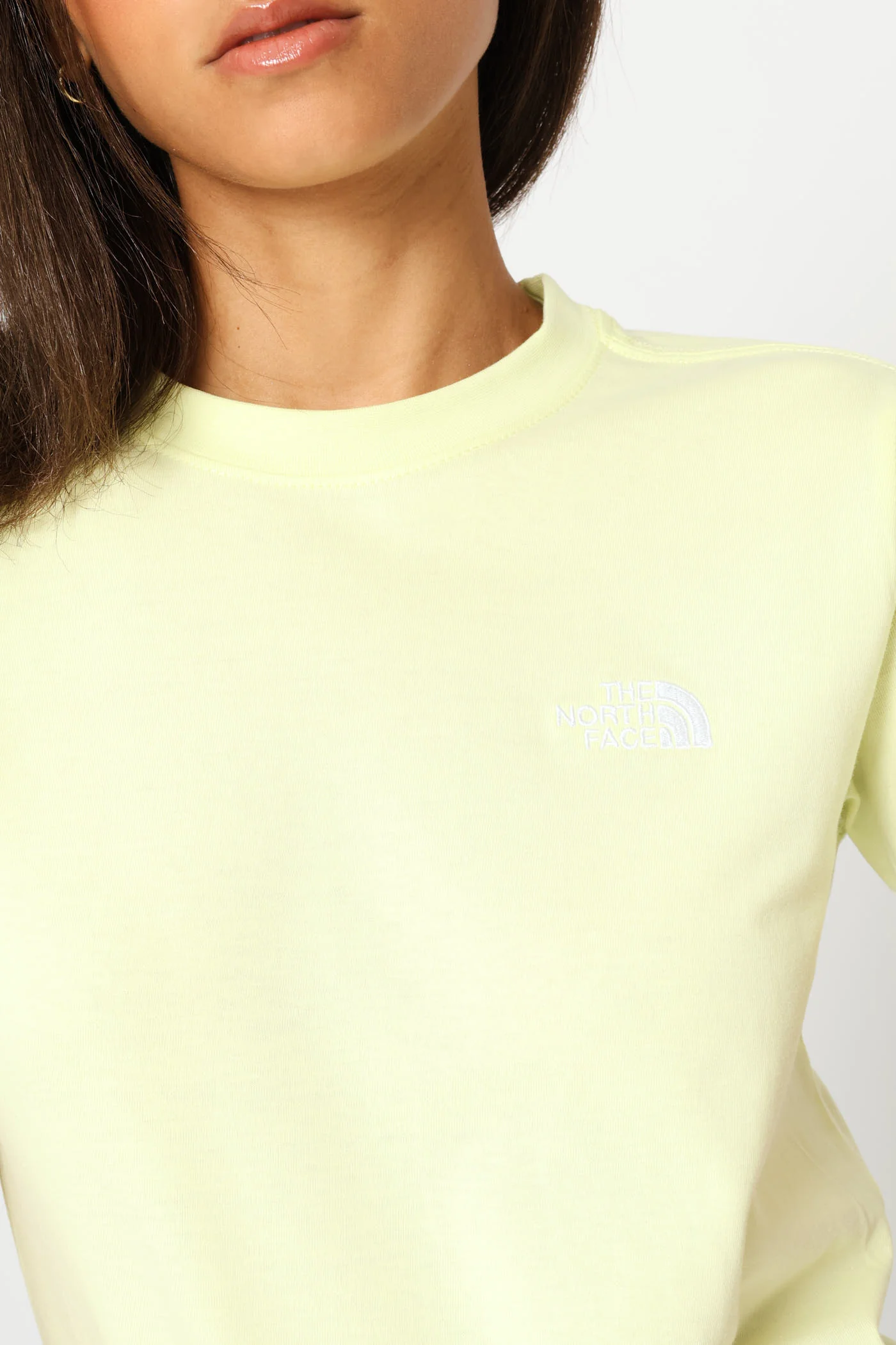 Evolution Simple Dome Slim Short Sleeve Tee - Yellow - Image 2