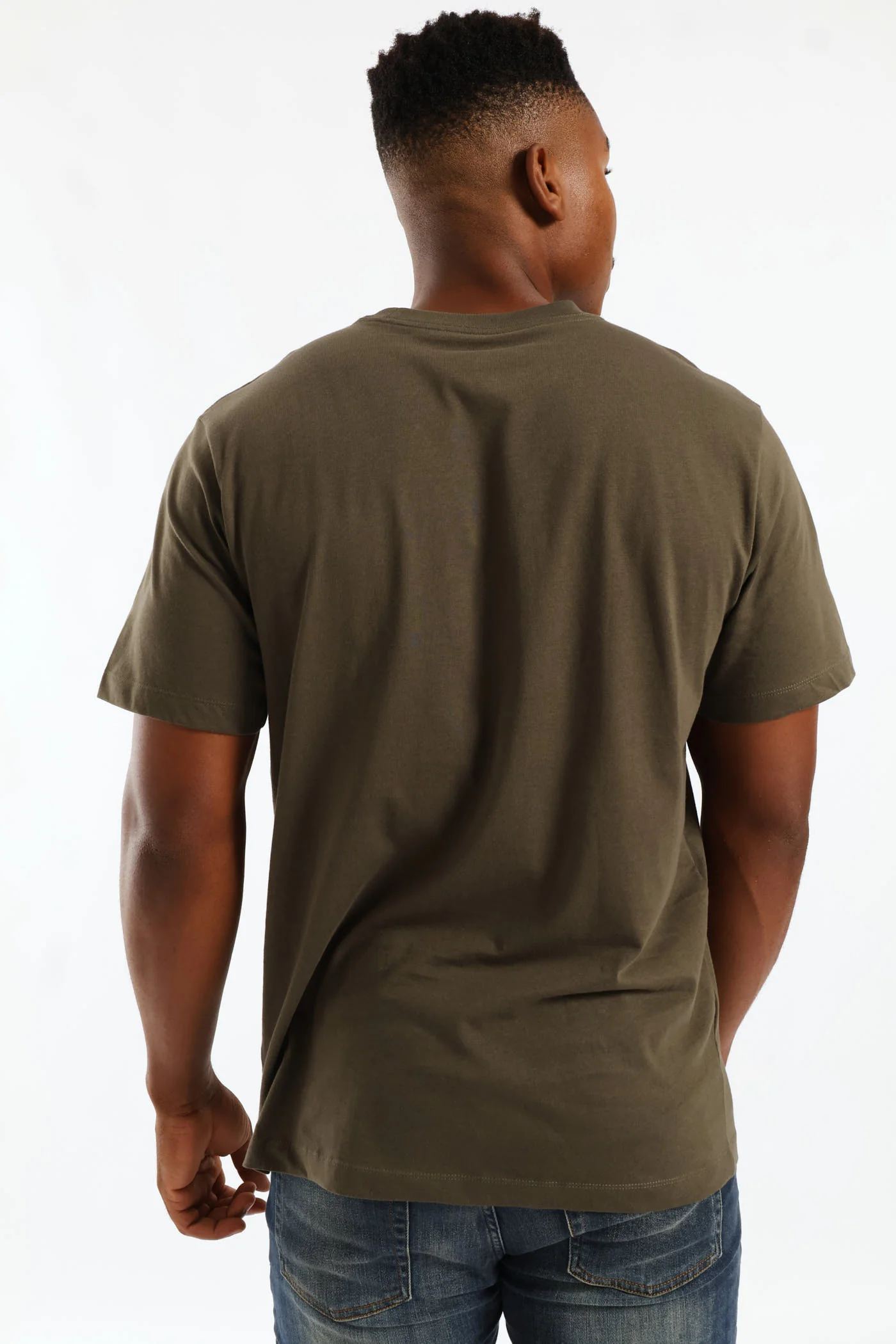 Evolution Simple Dome Tee - Olive - Image 2