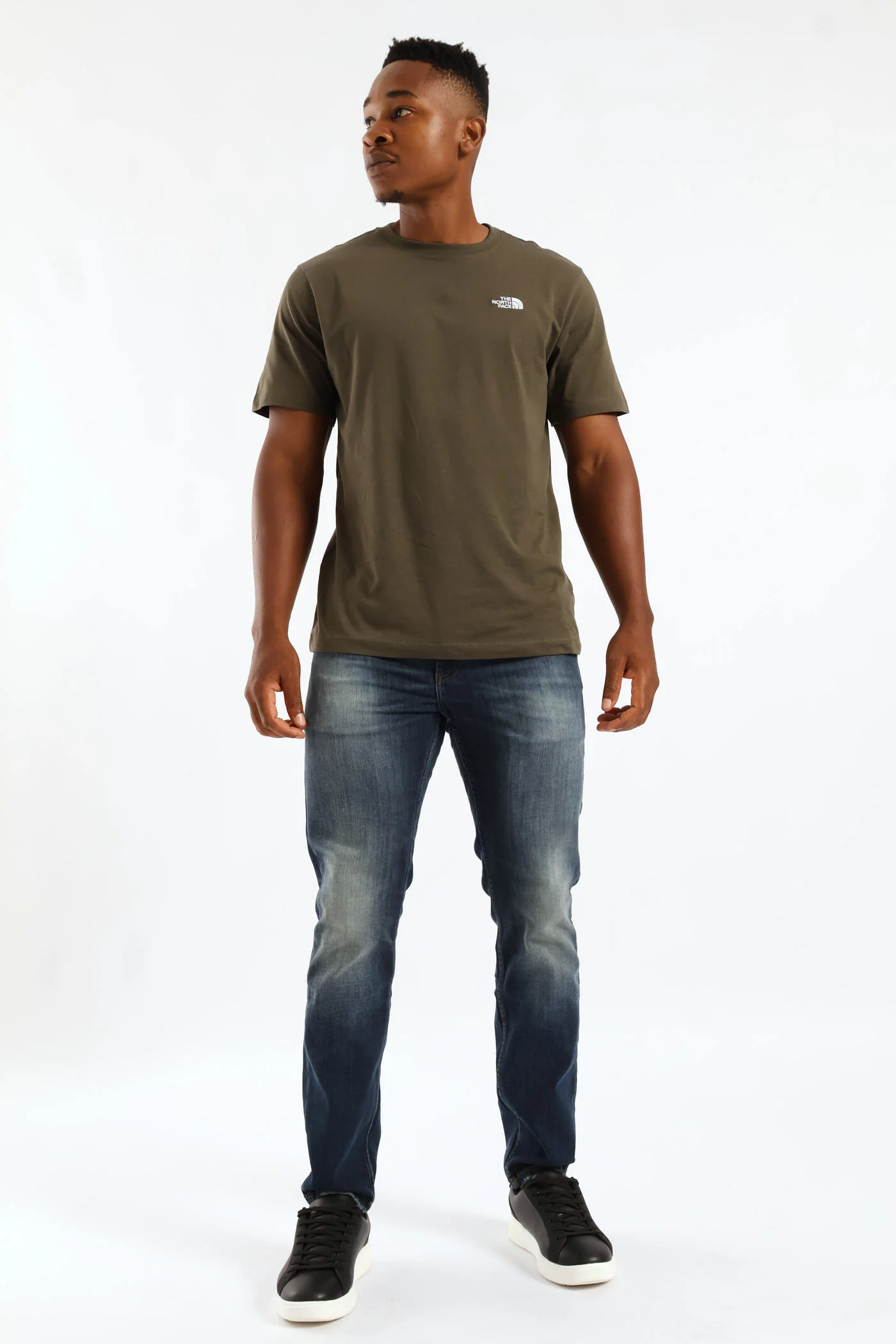 Evolution Simple Dome Tee - Olive - Image 4