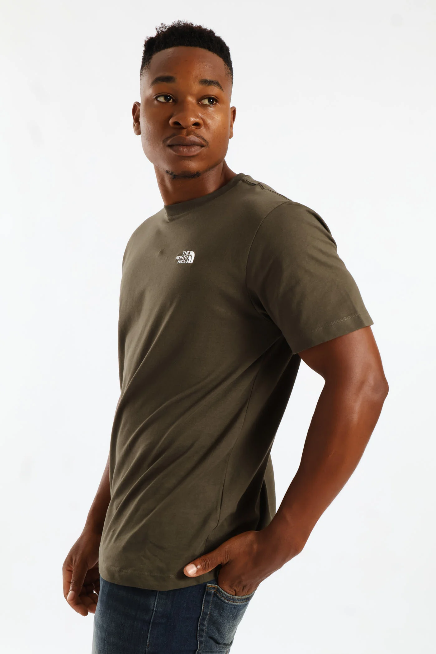 Evolution Simple Dome Tee - Olive - Image 5