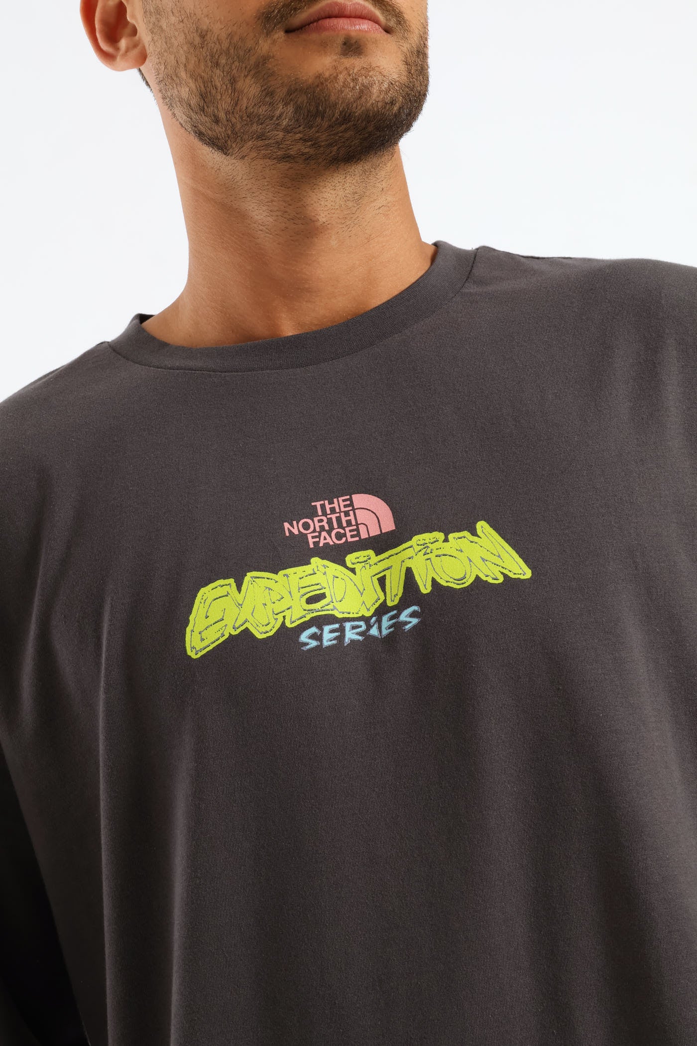 Expedition Celebration Oversized Tee - Grey - Image 4